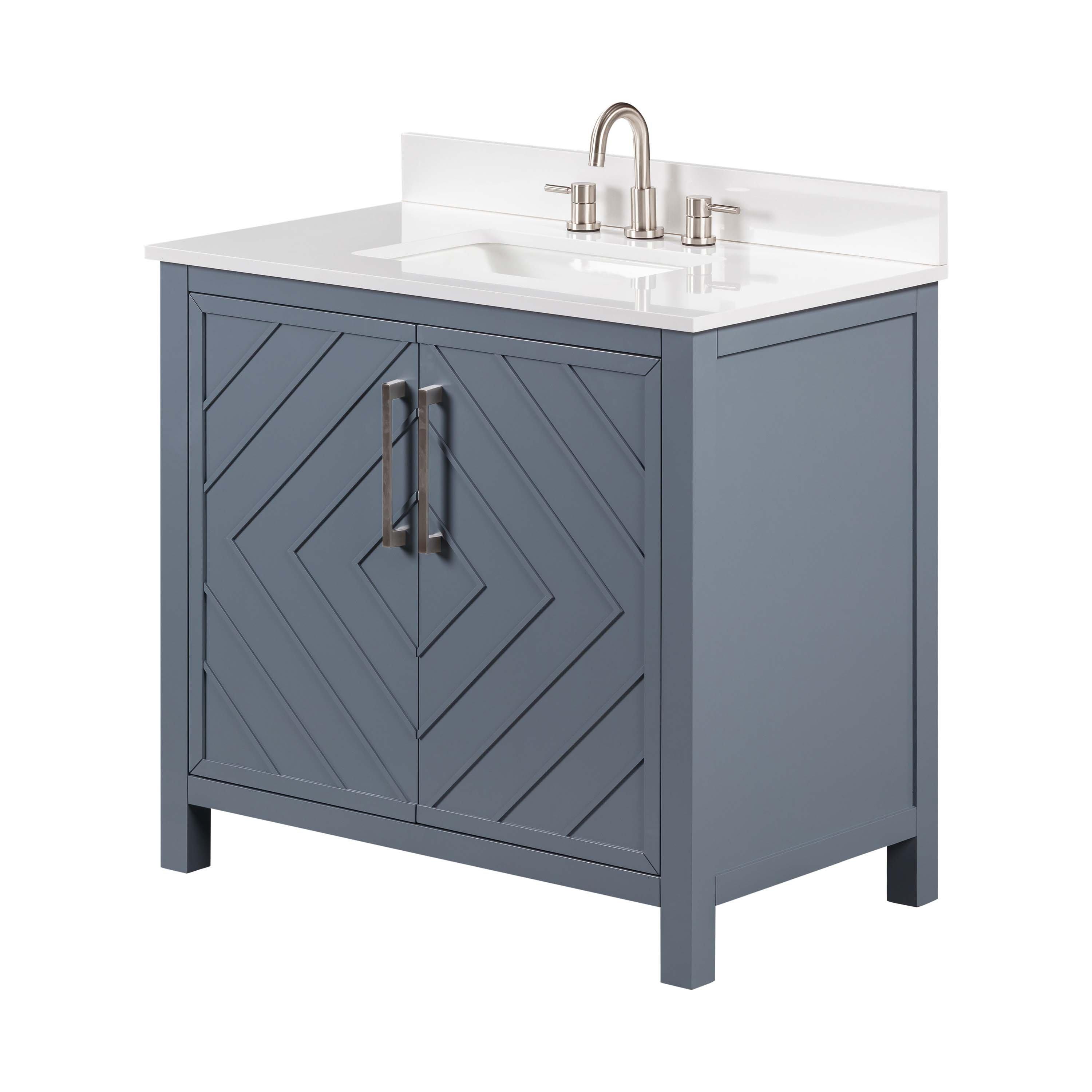 Bryce Vanity with Engineered Stone Top