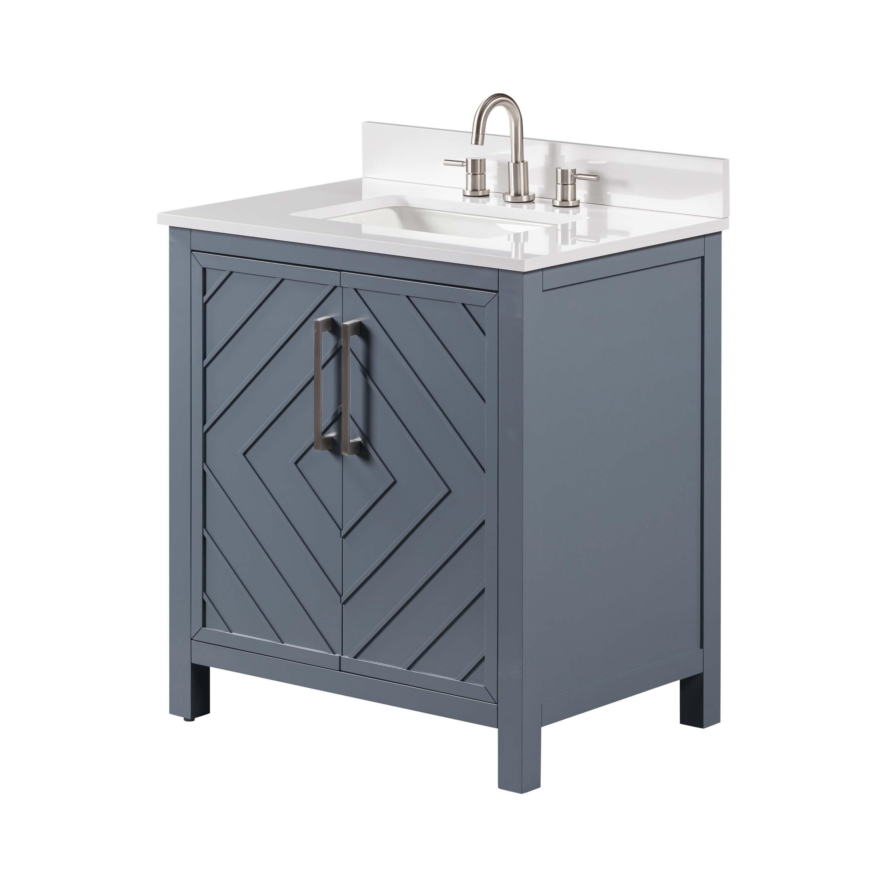 Bryce Vanity with Engineered Stone Top