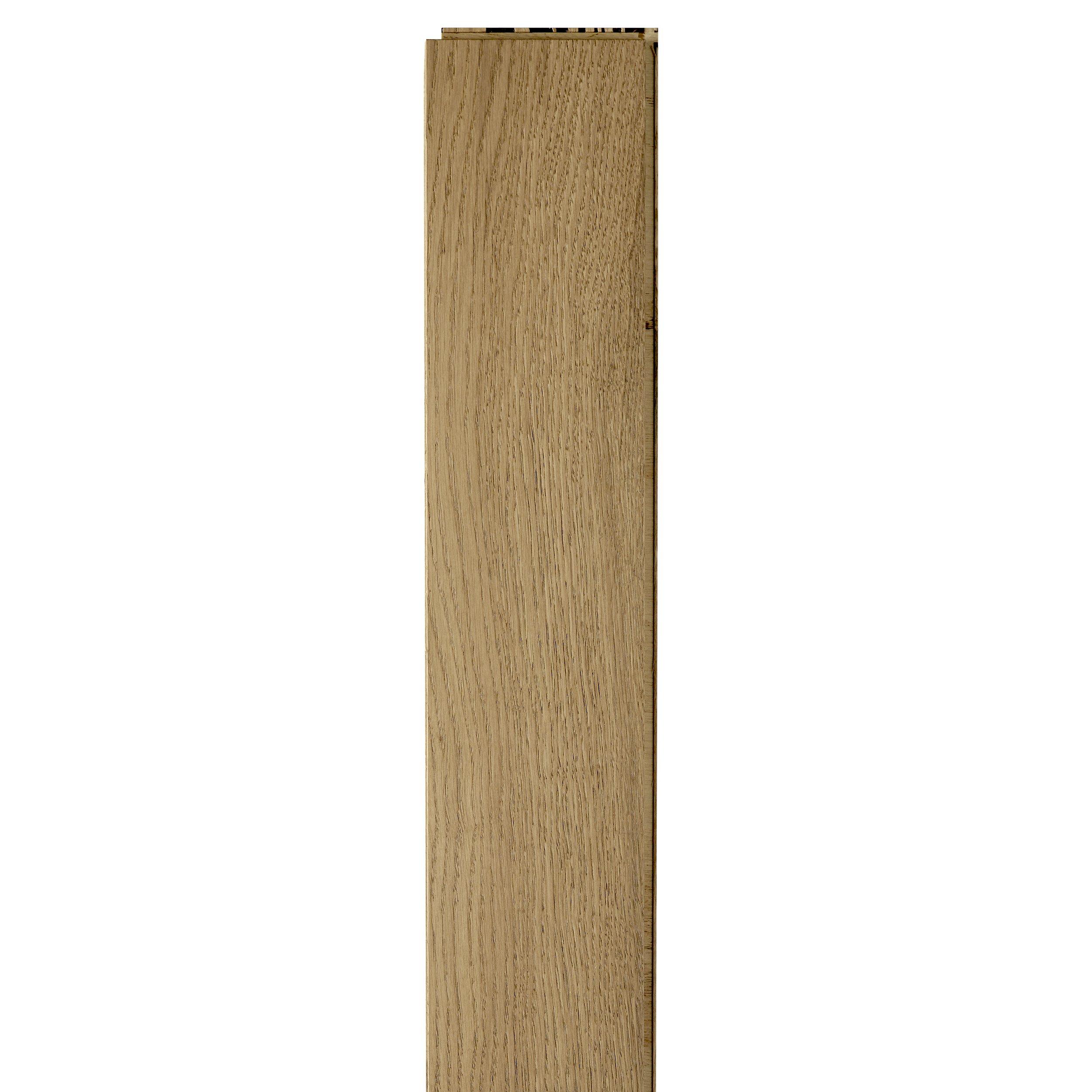 Summerside White Oak Wire-Brushed Engineered Hardwood
