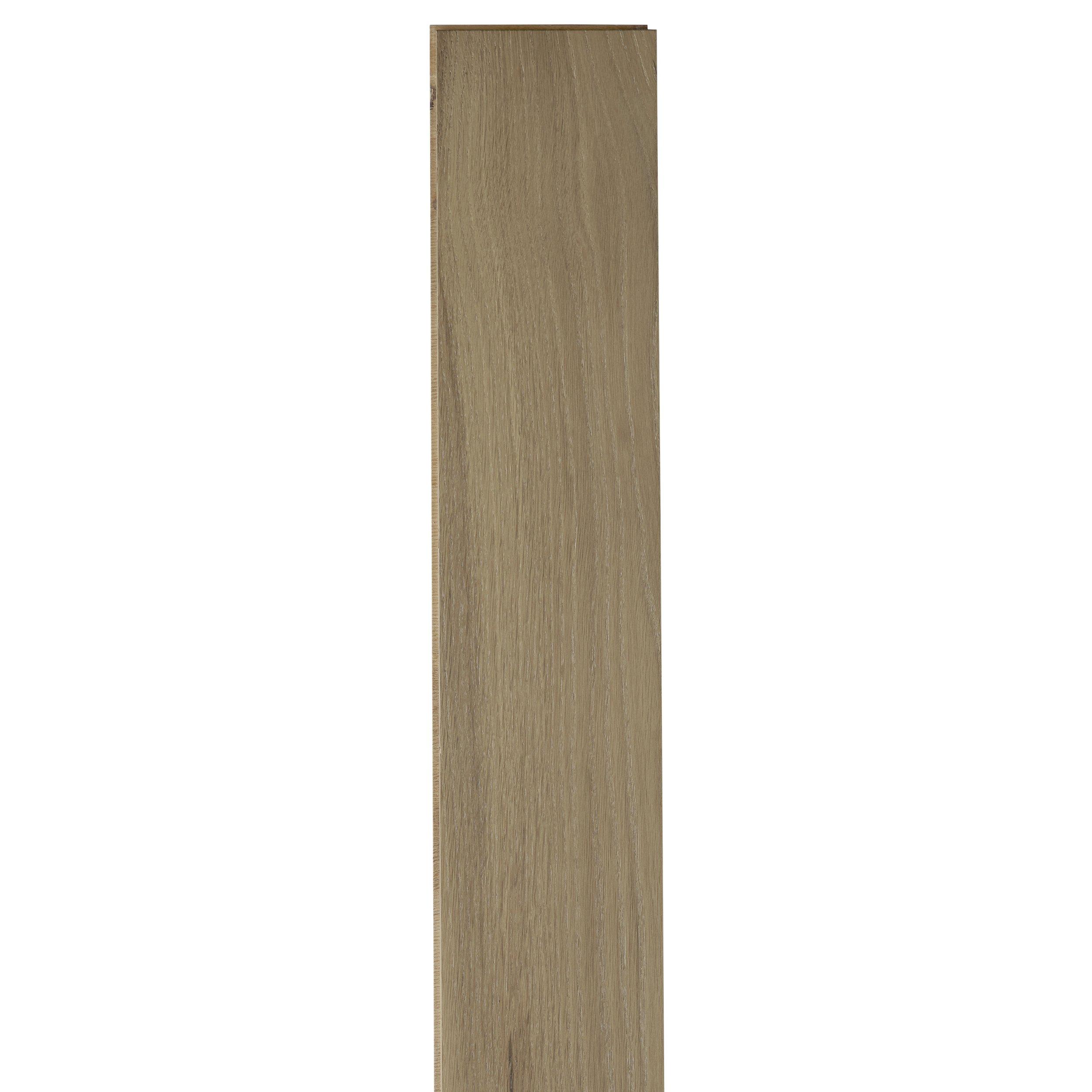Oliver White Oak Wire-Brushed Engineered Hardwood