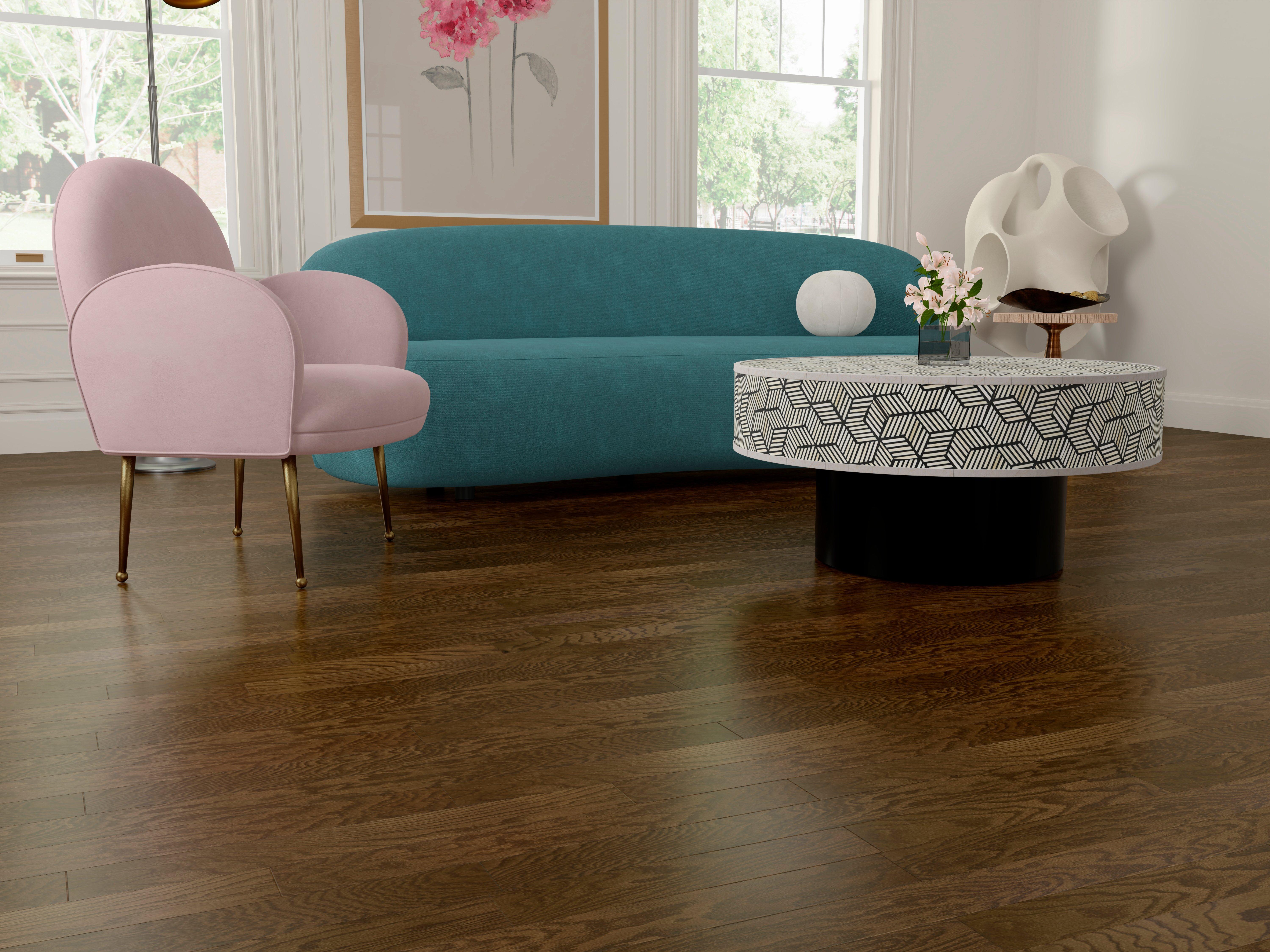 Saddle Red Oak Smooth Engineered Hardwood