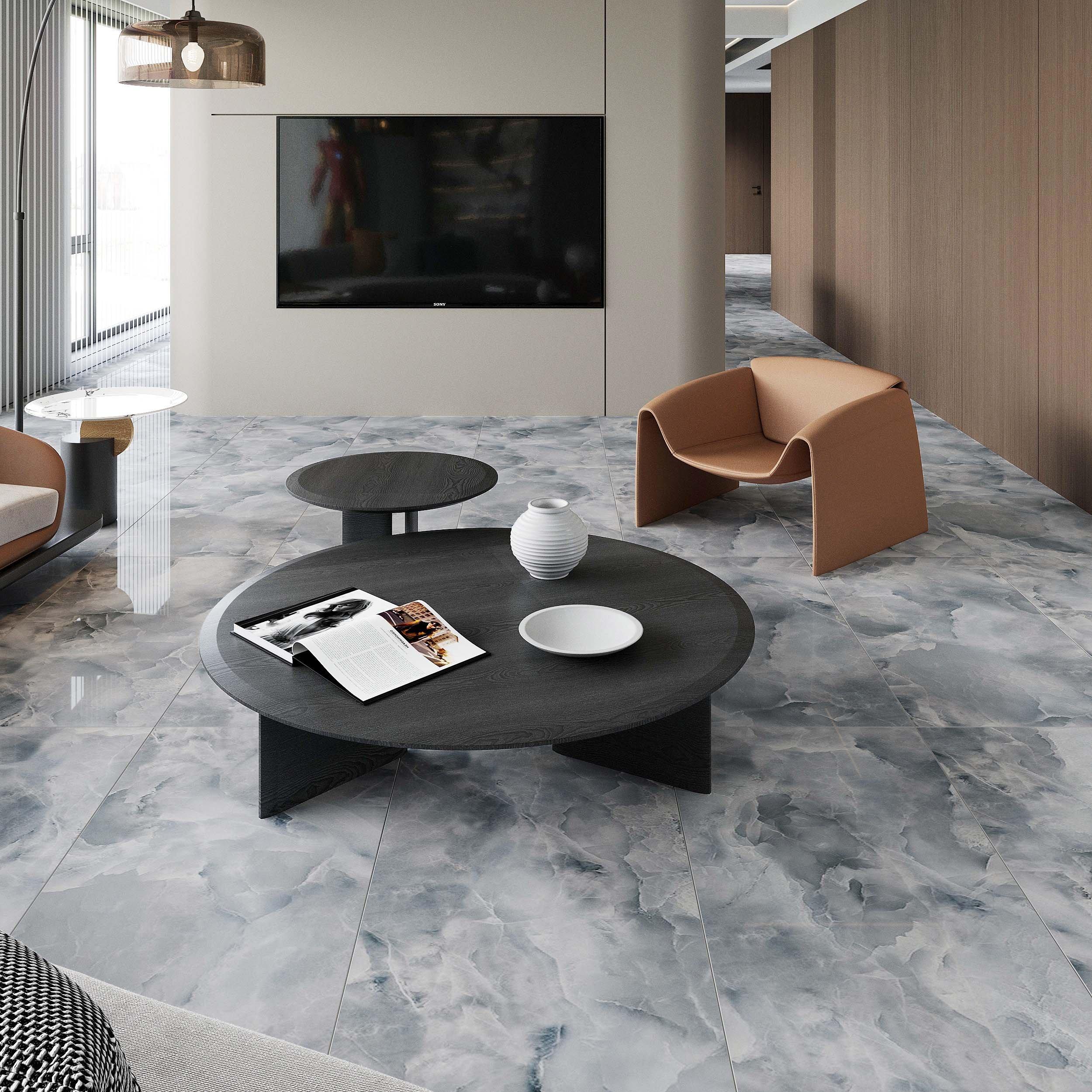 Juneau Sky Polished Porcelain Tile