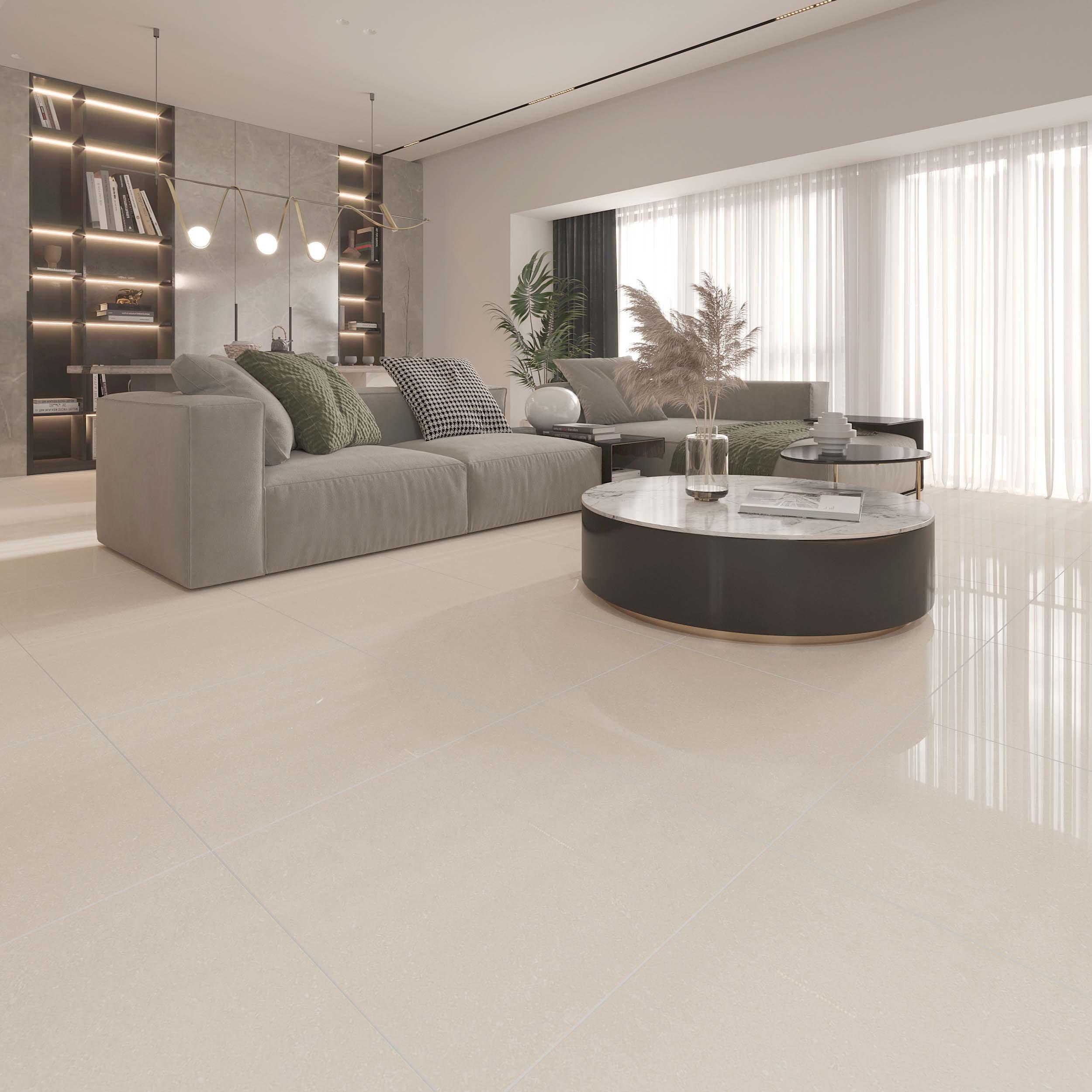 Vanilla Bianca Polished Porcelain Tile