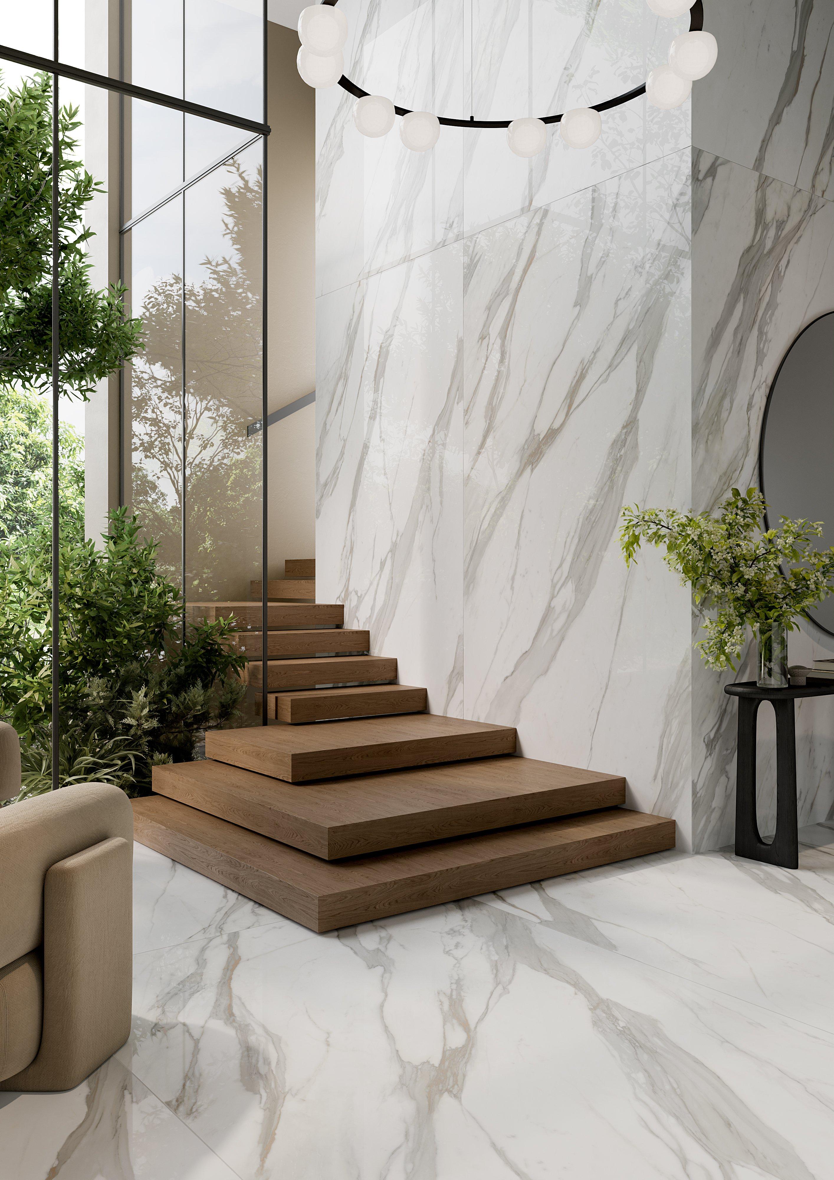 Sample - Calacatta Classica Matte Porcelain Slab