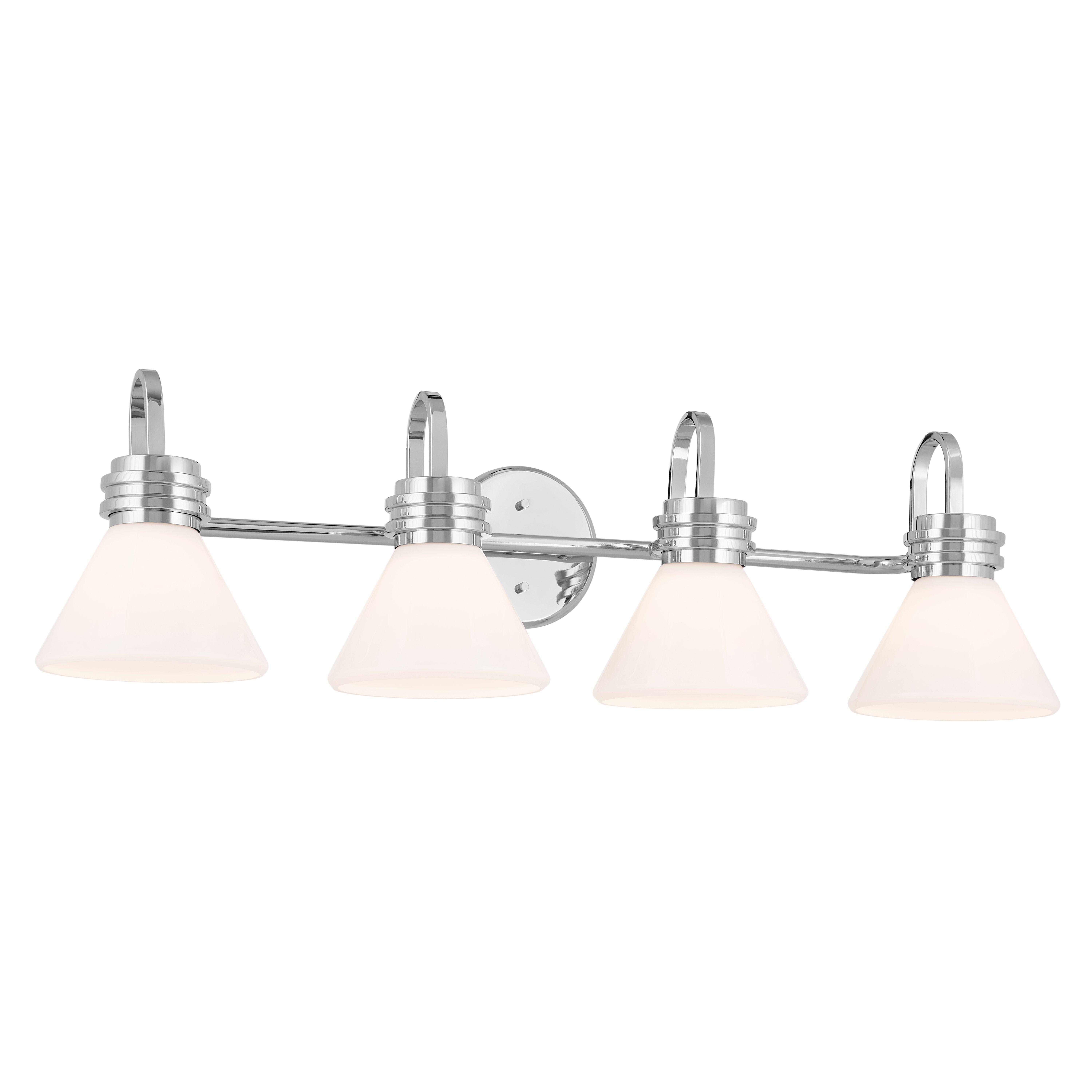 Farum Polished Chrome Quadruple Light