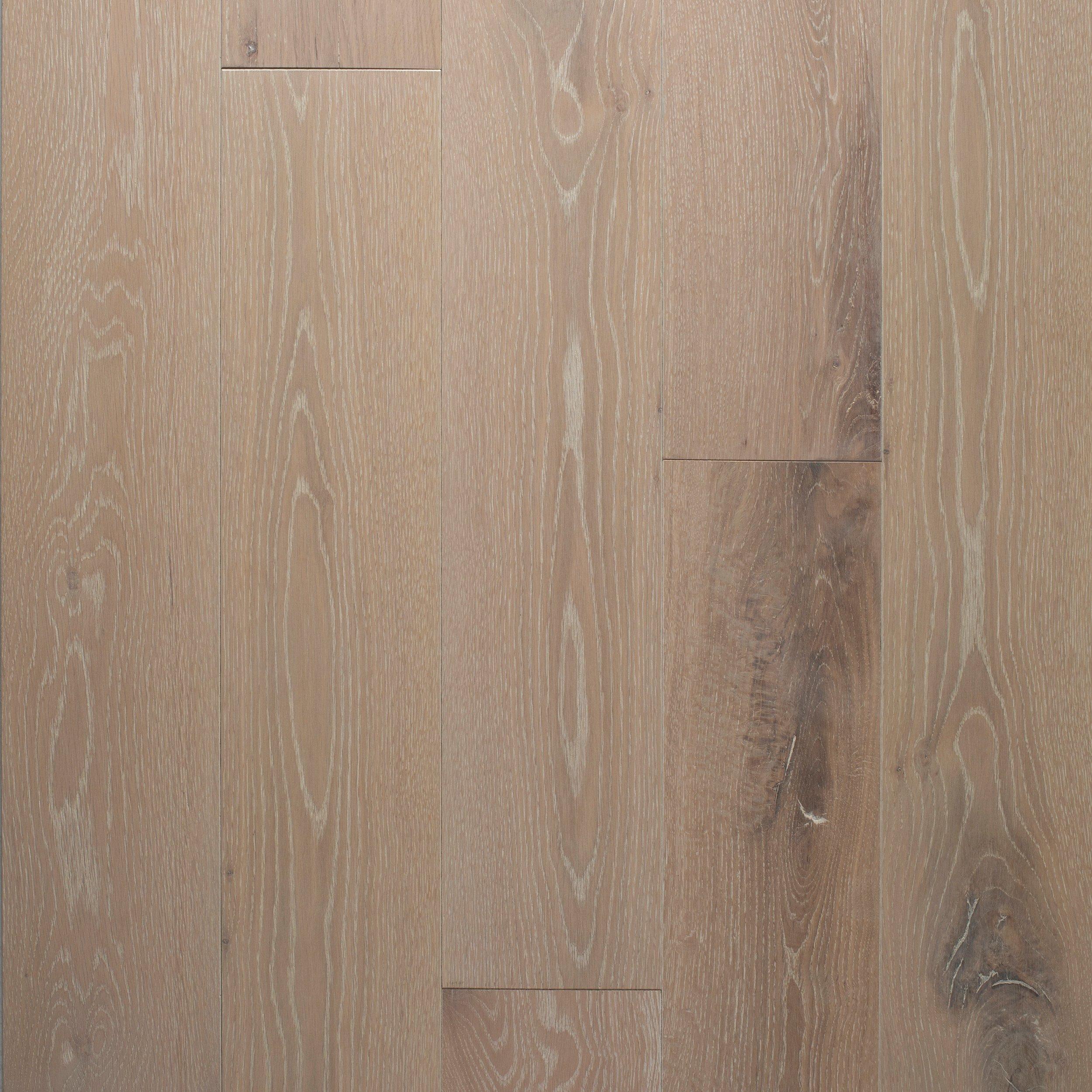 Prescott White Oak Wire Brushed Engineered Hardwood