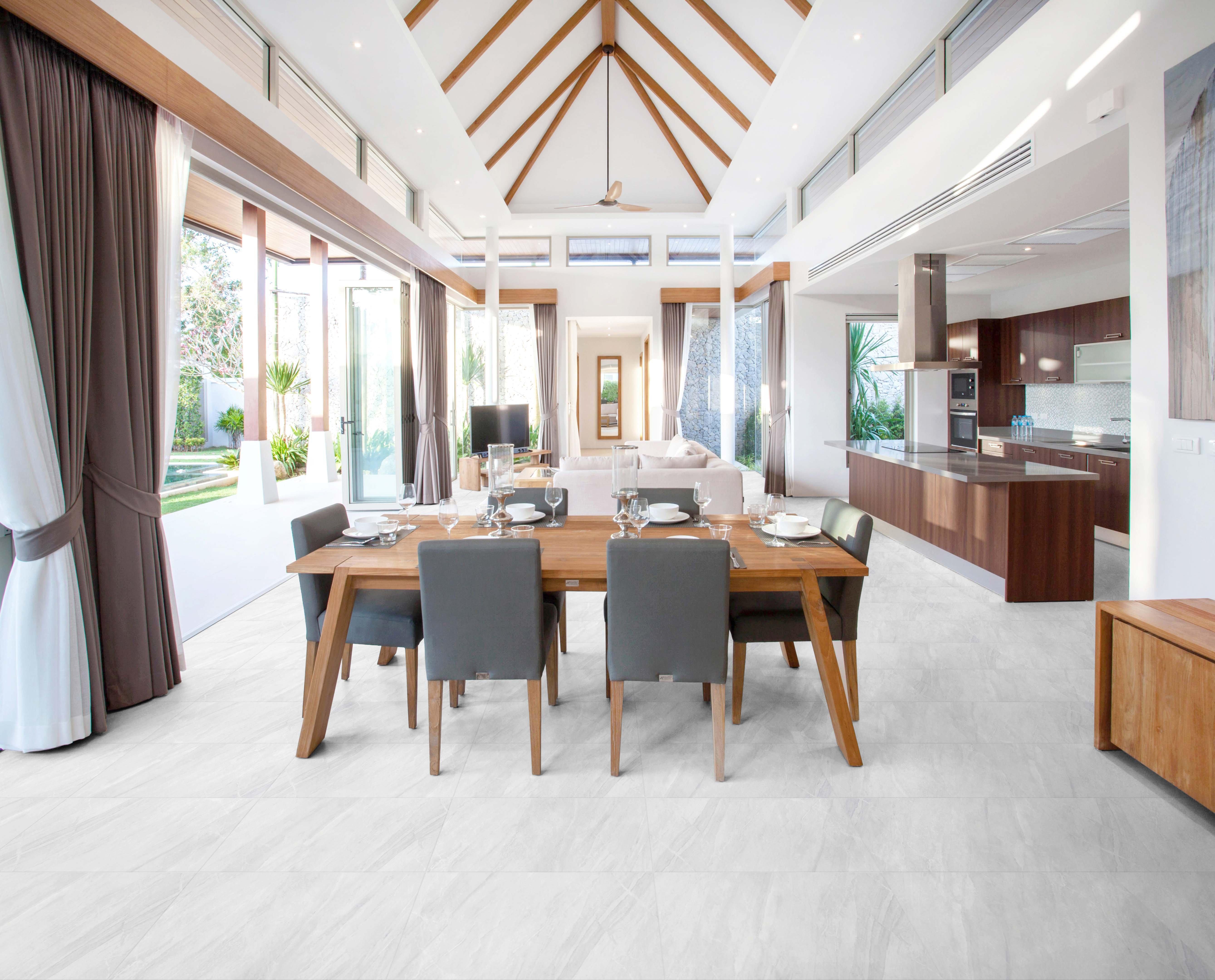 Andros White Matte Ceramic Tile