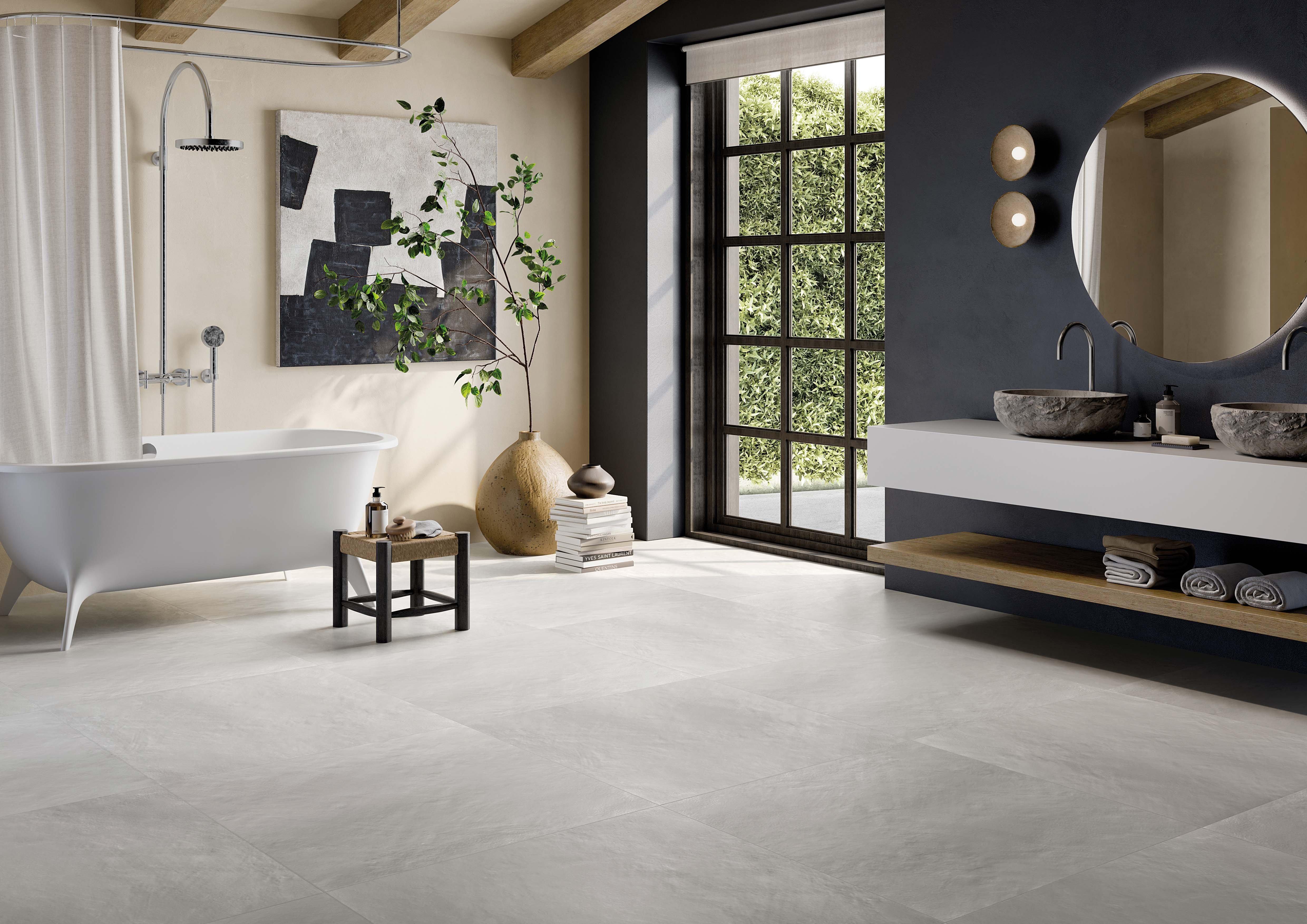 Eclipse Ivory Matte Porcelain Tile