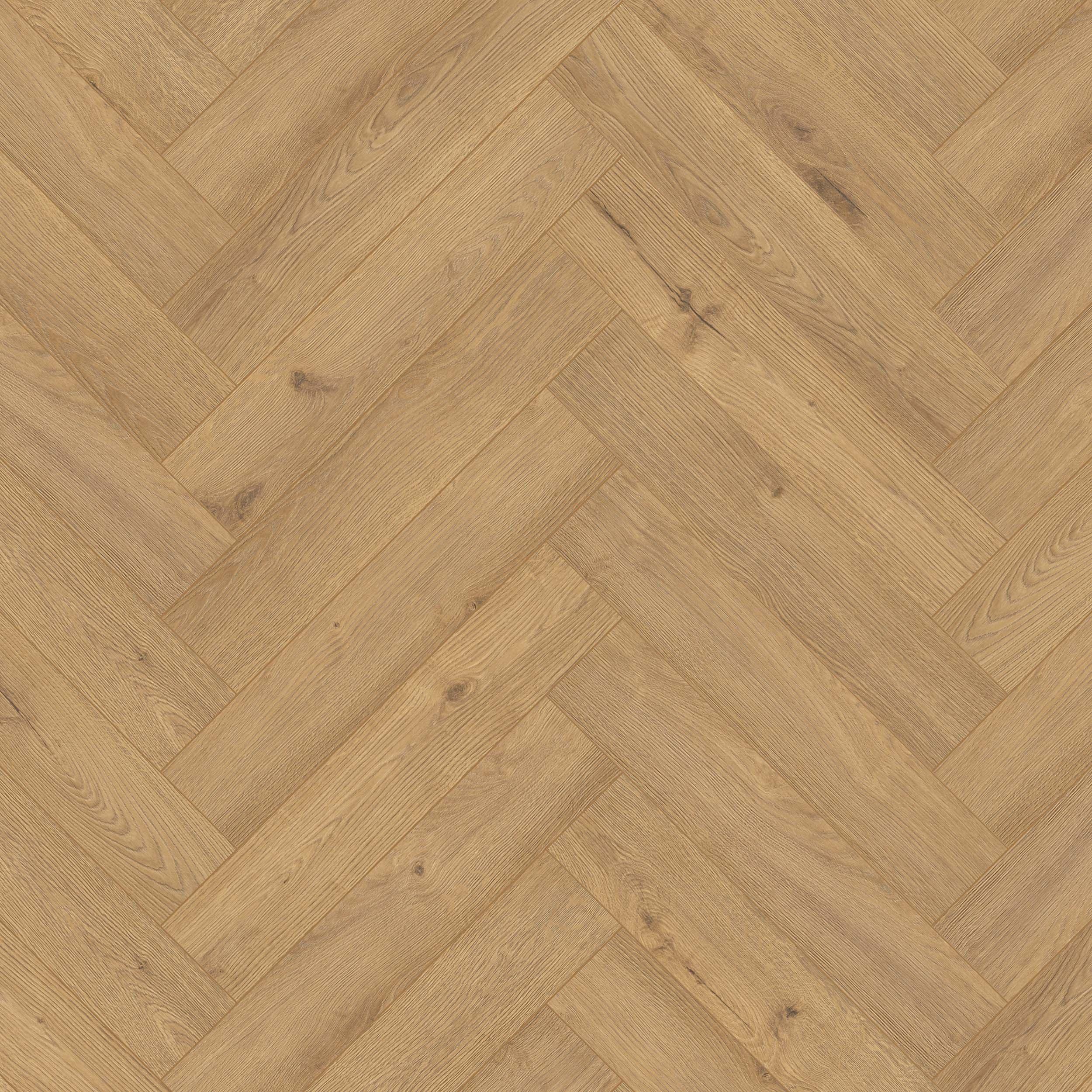 Cypress Point Waterproof Herringbone Hybrid Resilient Plank - Cork Pad