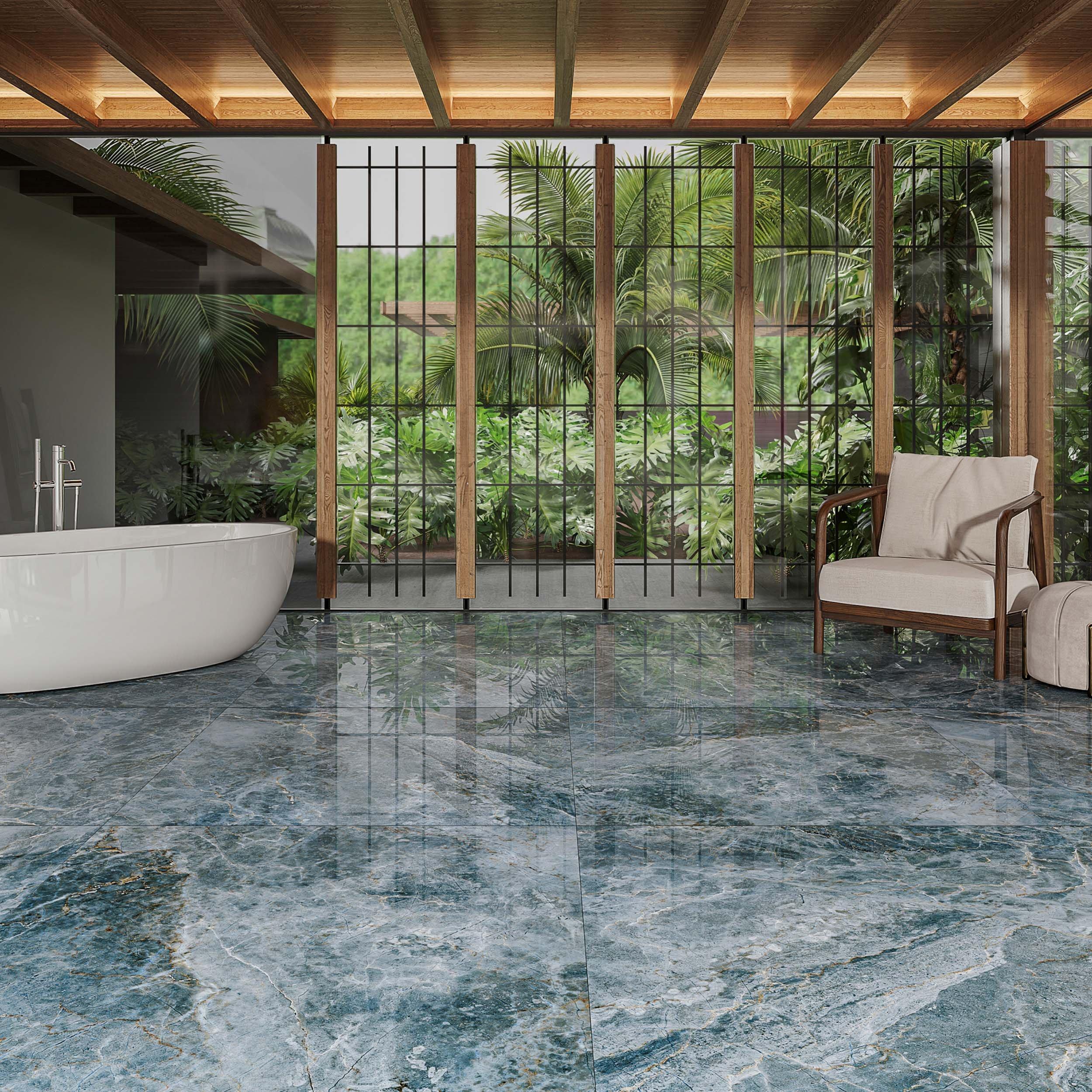 Harbor Bay Polished Porcelain Tile
