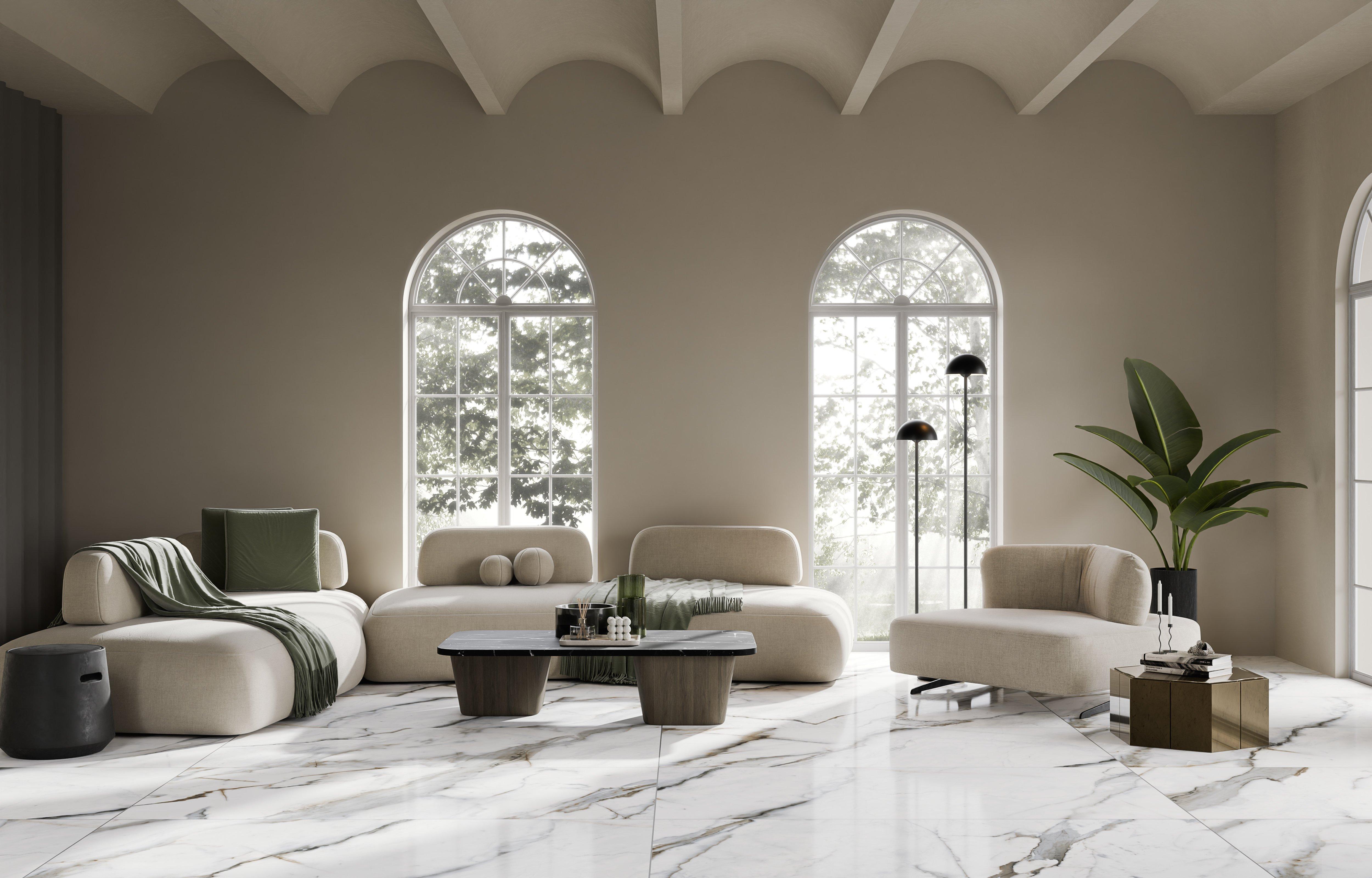 Alicante Gris Polished Porcelain Tile