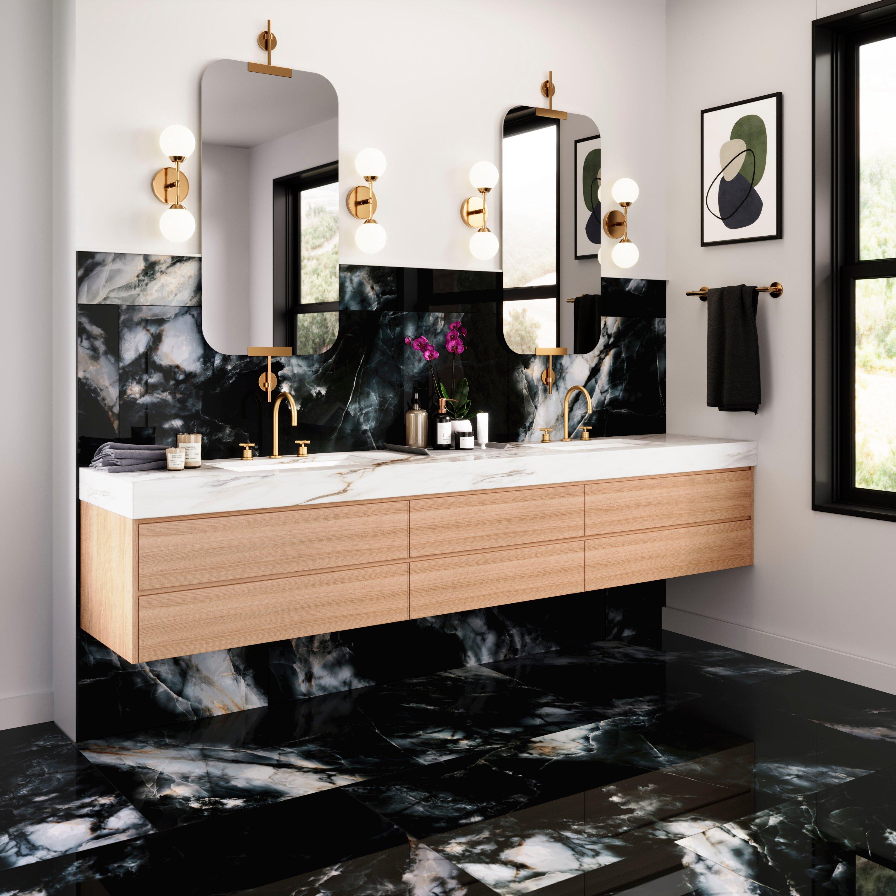 Malaga Noir Polished Porcelain Tile