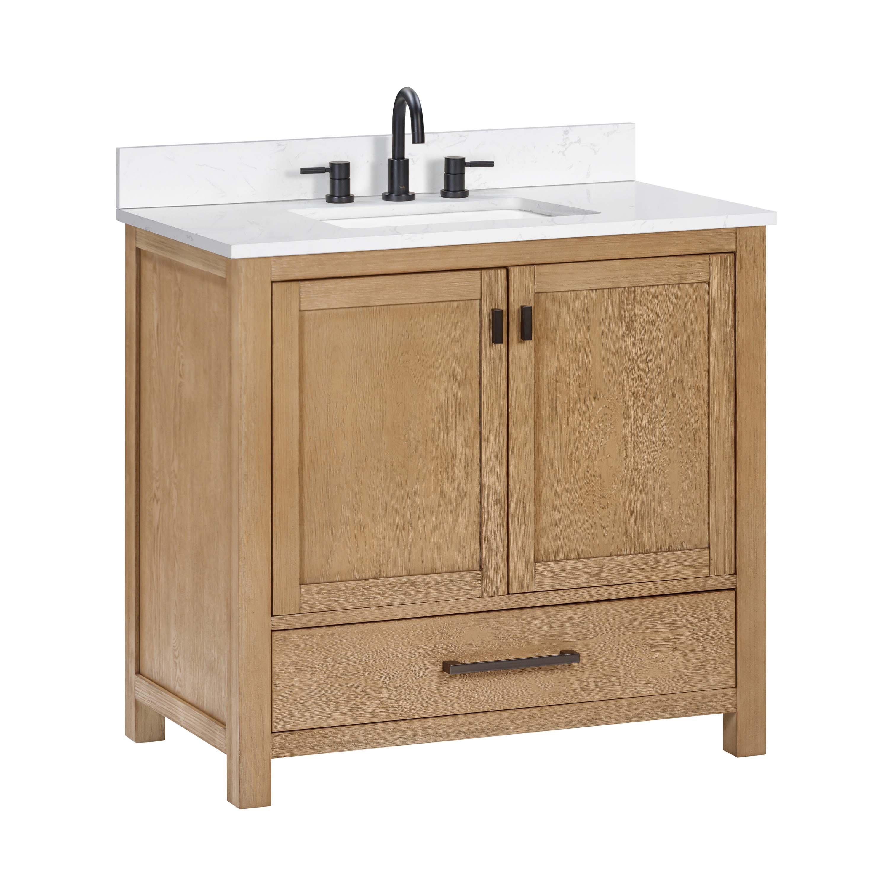 Kent Single Sink Vanity with Engineered Top