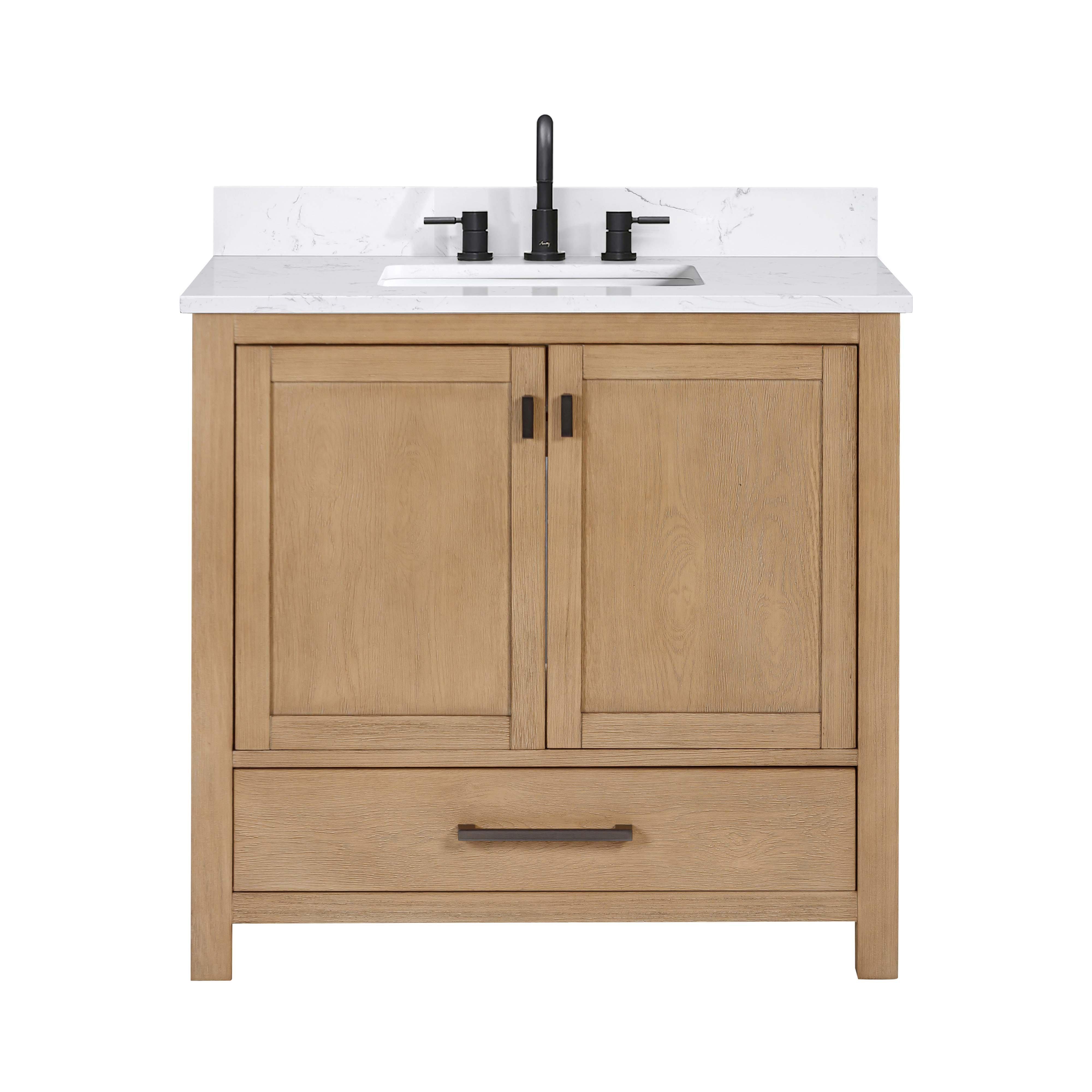 Kent Single Sink Vanity with Engineered Top