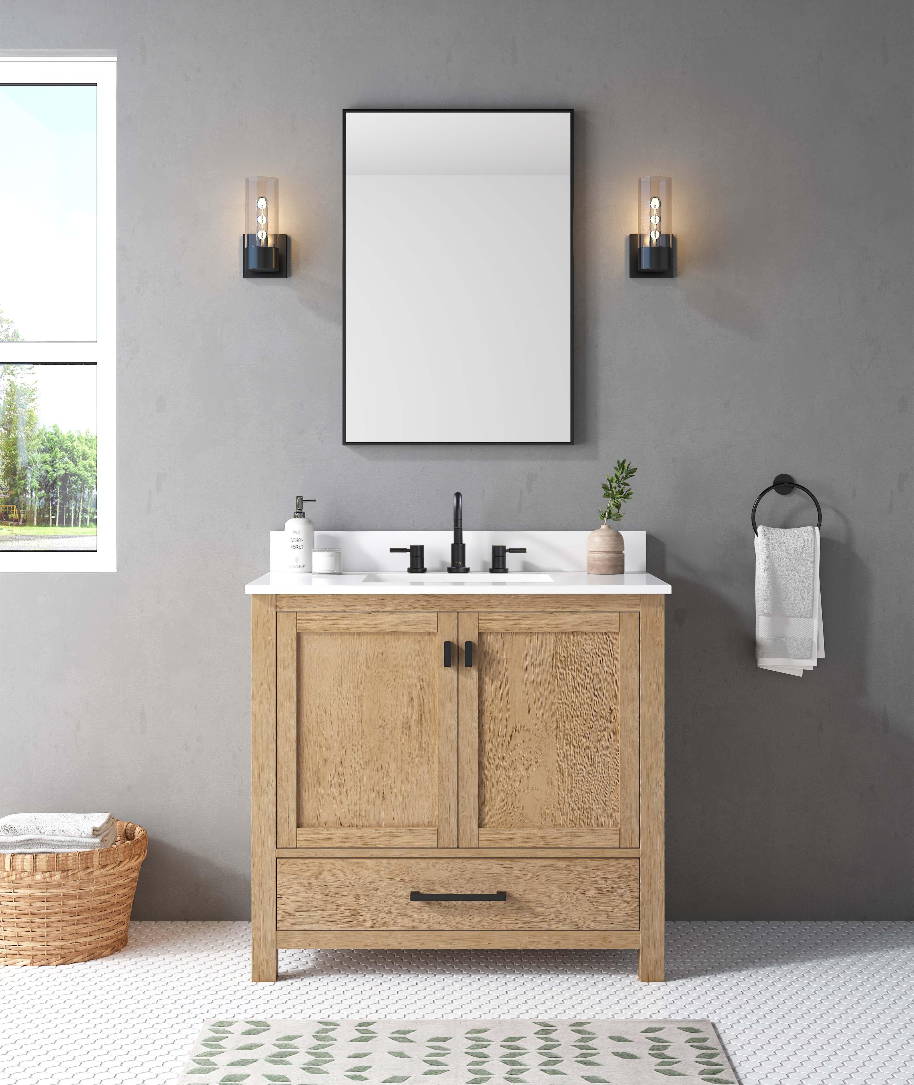 Kent Single Sink Vanity with Engineered Top