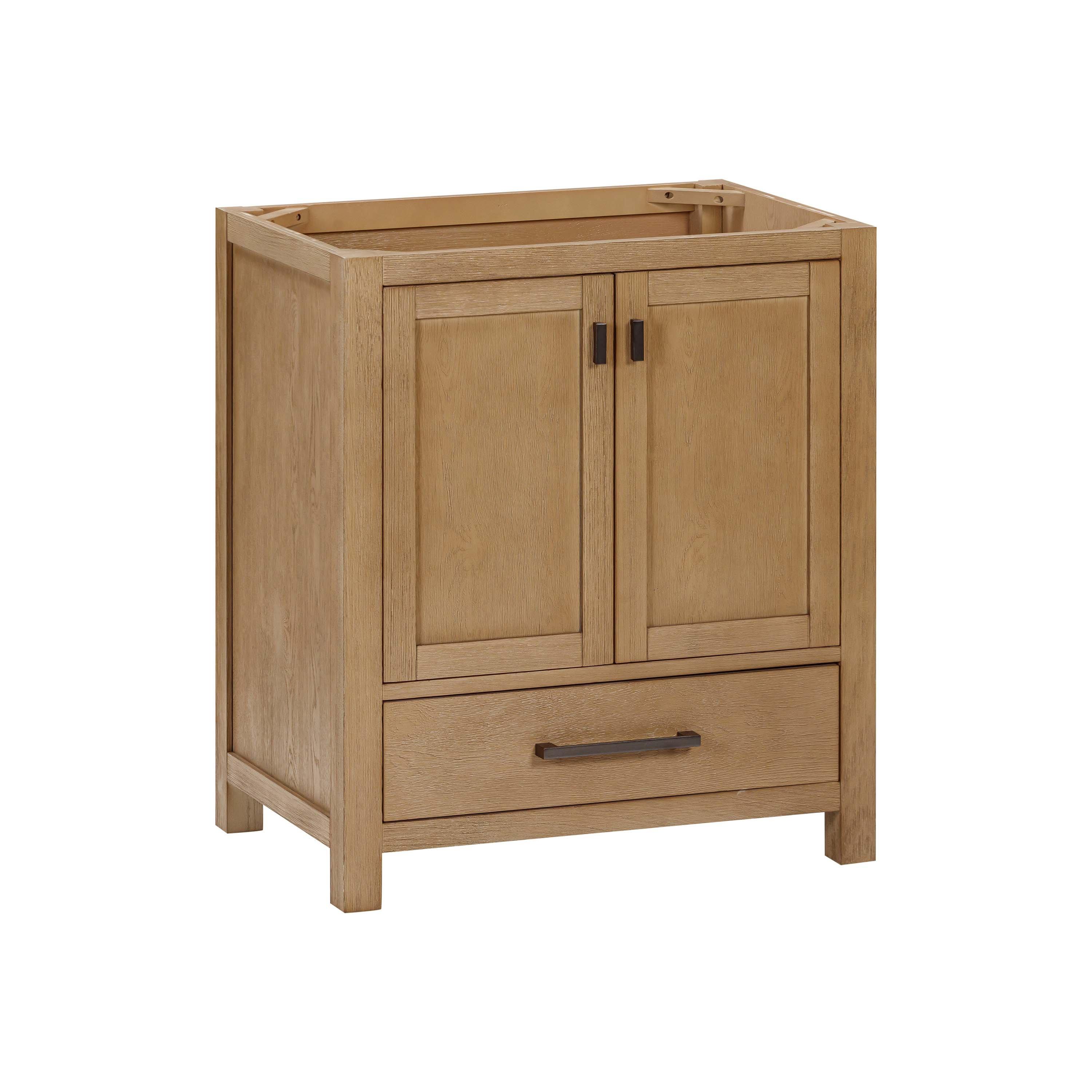 Kent 60 in. Natural Oak Single Vanity Base