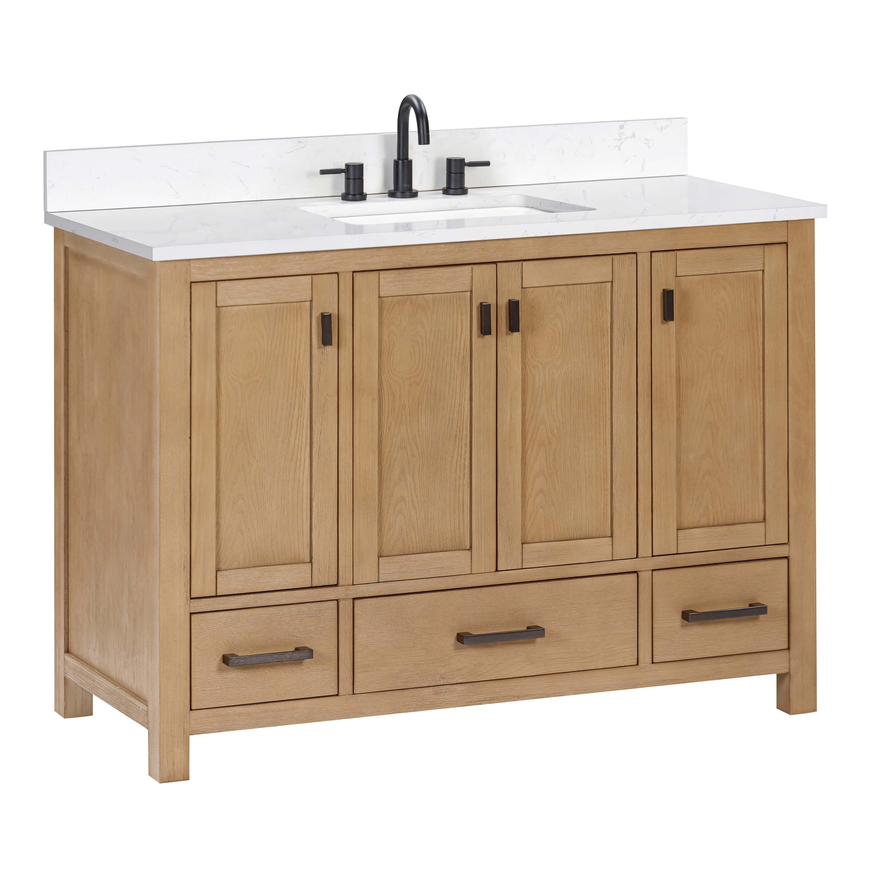 Kent Single Sink Vanity with Engineered Top