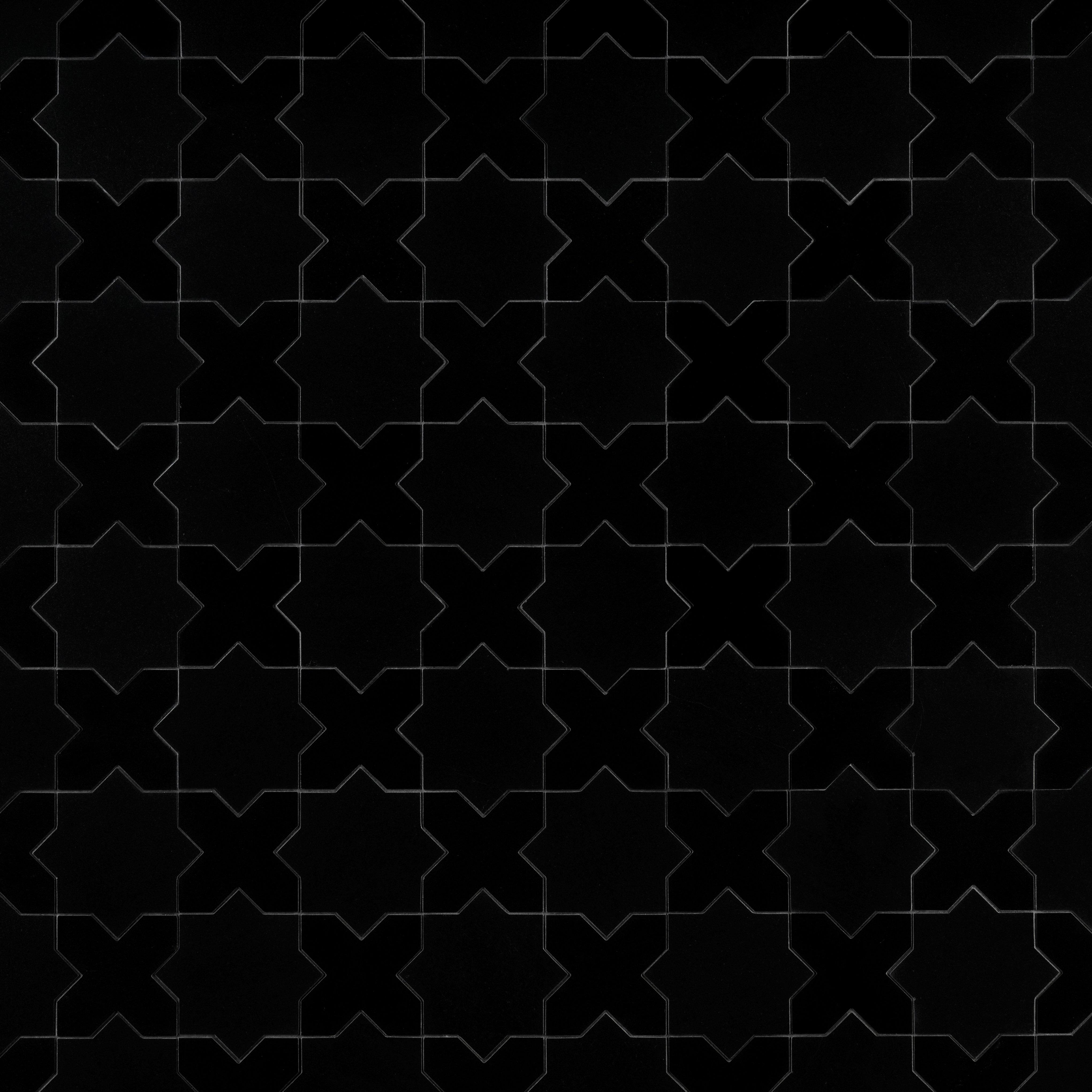 Basalt Star Cross Multi Finish Mosaic