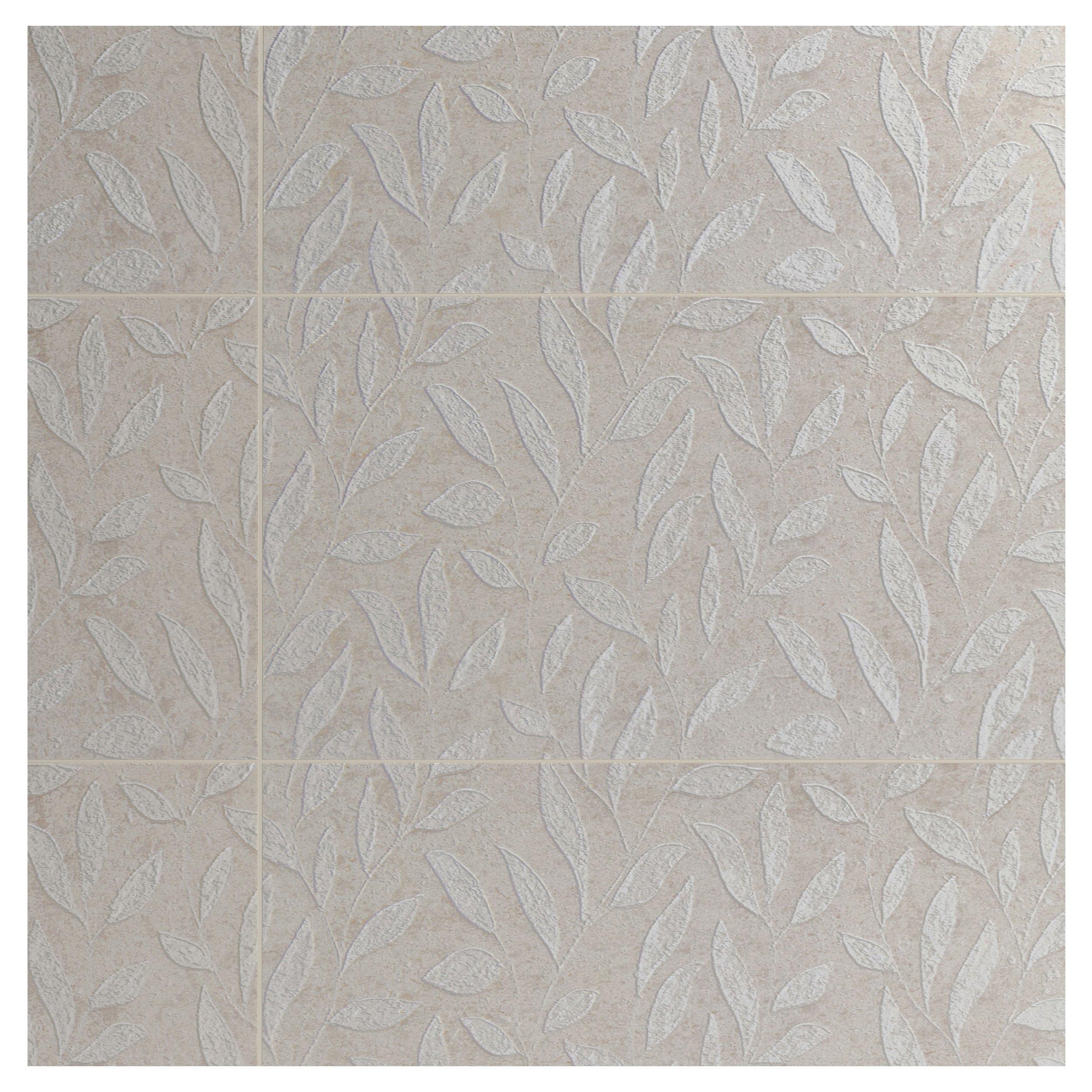 Alaia Botanical Ceramic Matte Tile