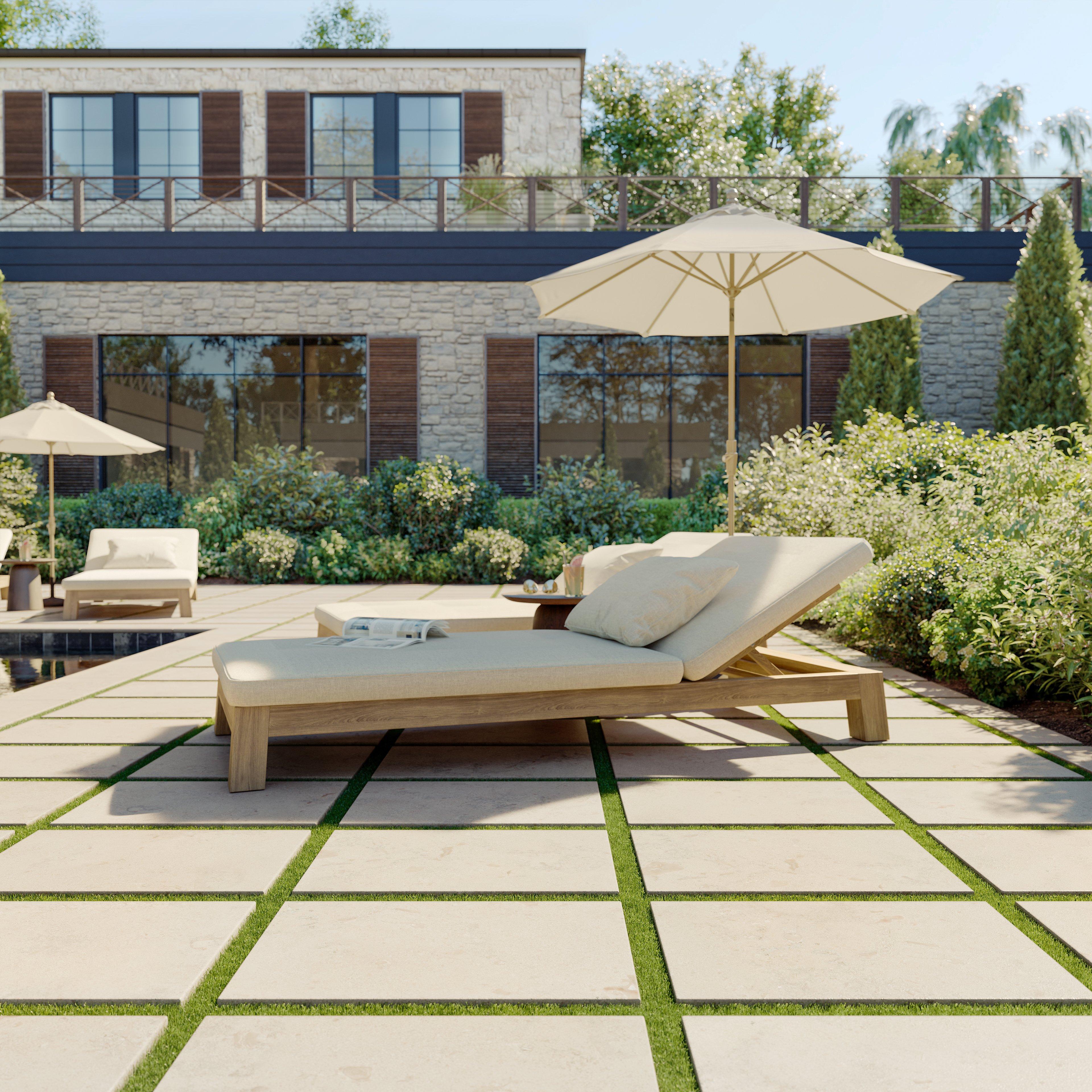 Shell Tumbled Limestone 3cm. Paver