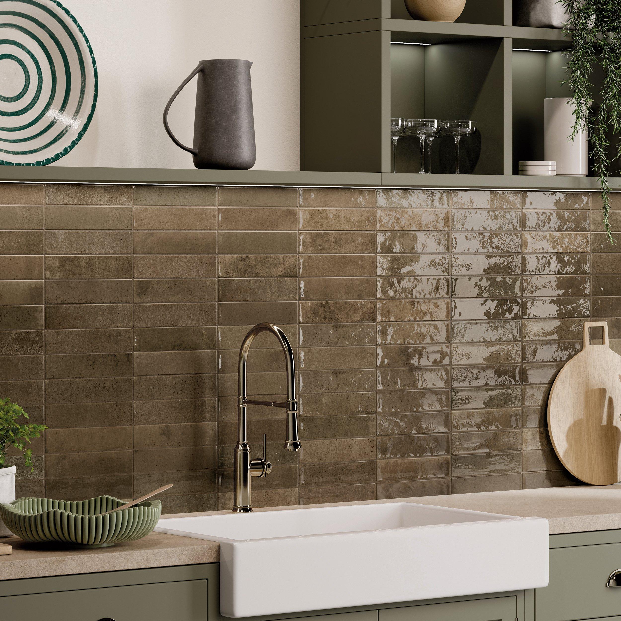 Caribou Polished Porcelain Tile