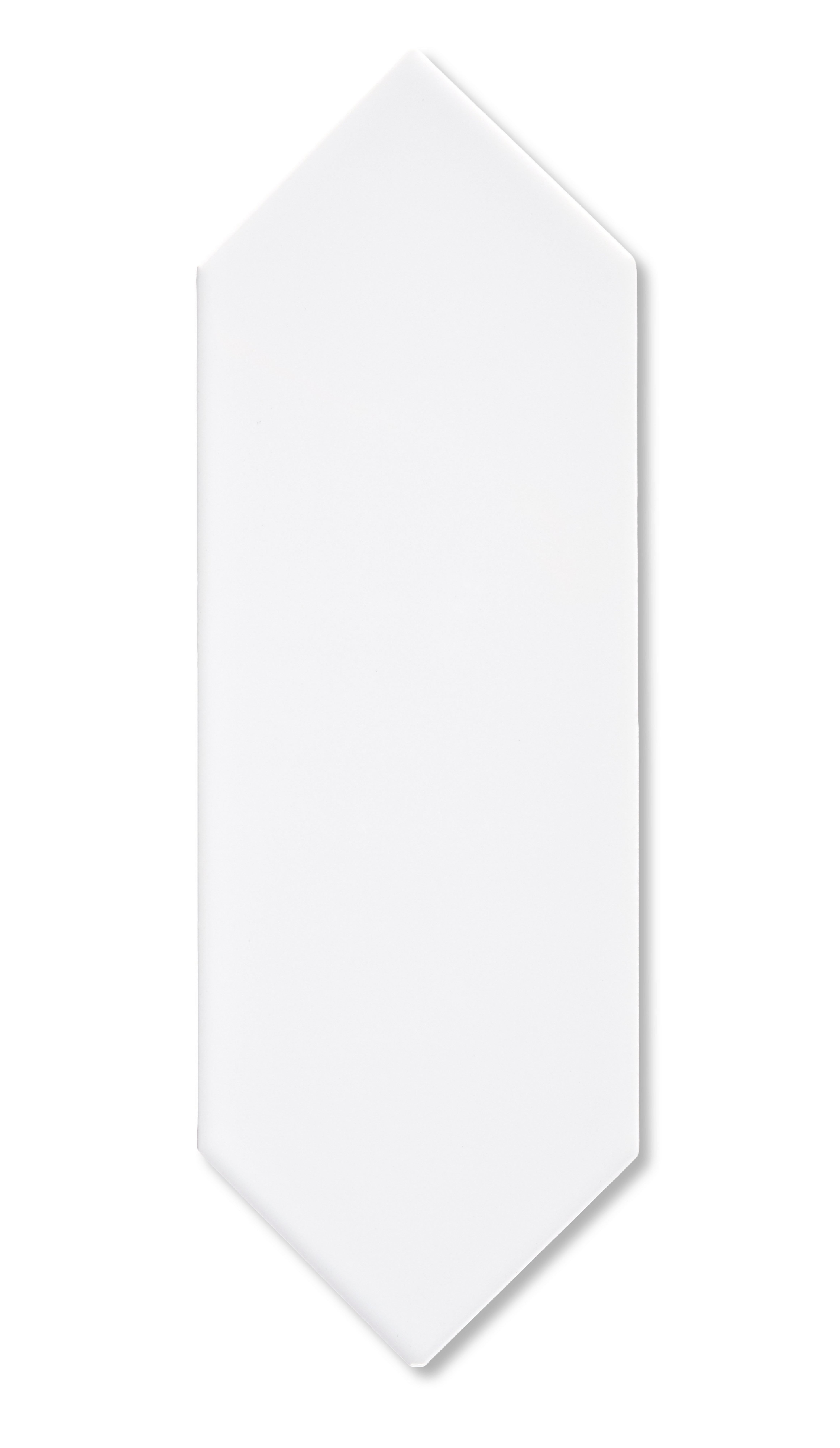 White Picket Polished Tile