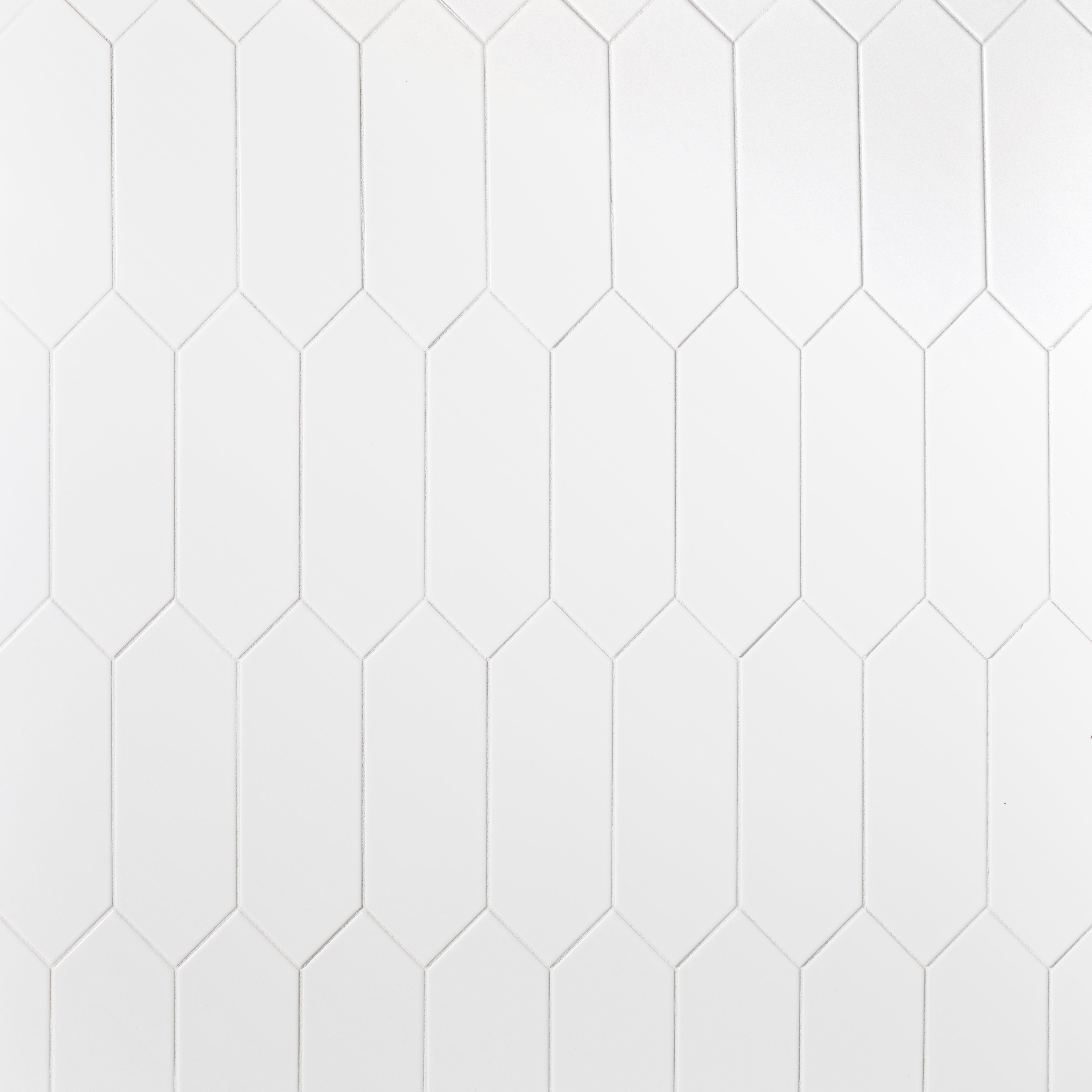 White Picket Polished Tile