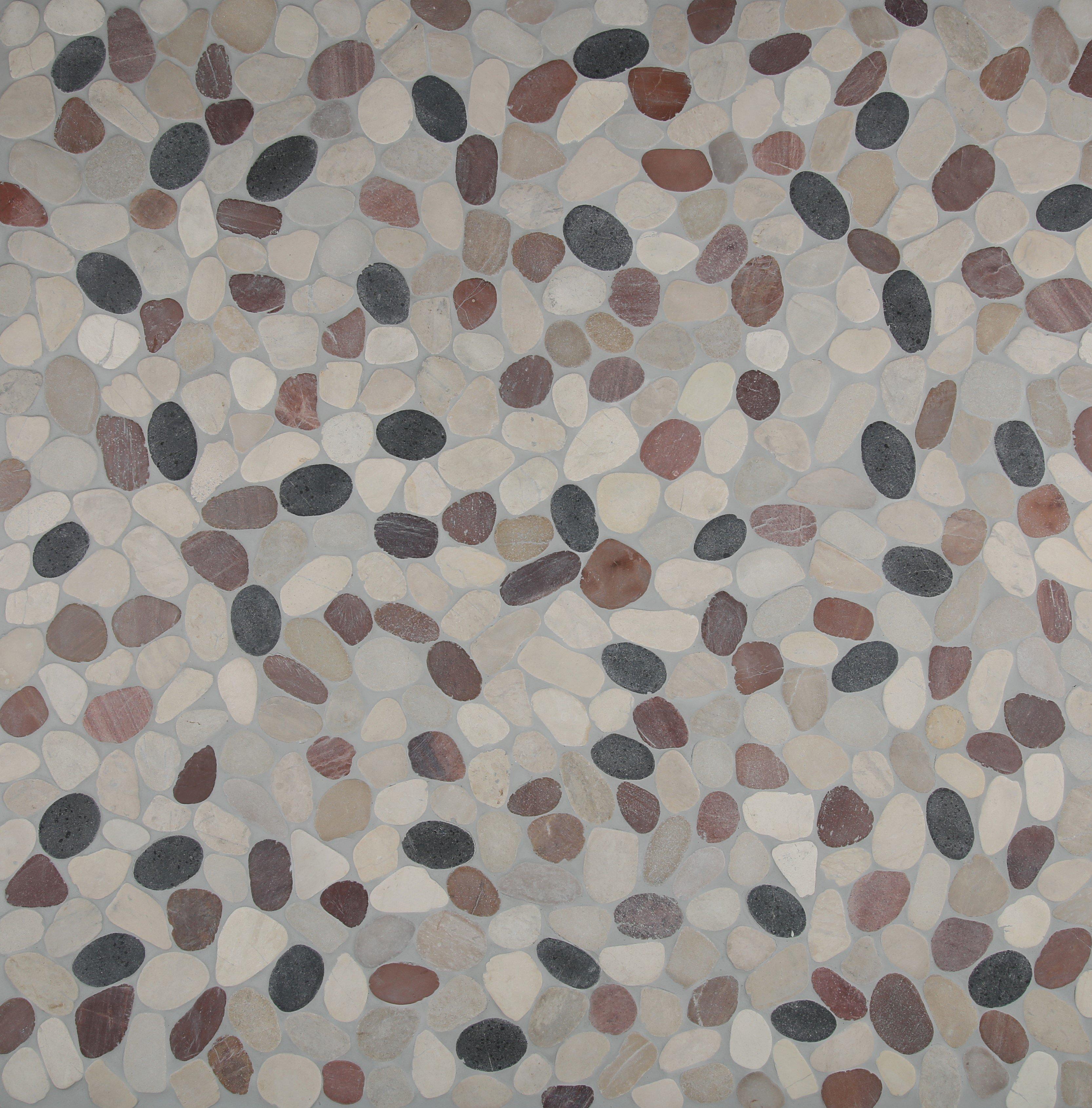 River Canyon Tumbled Pebble Mosaic