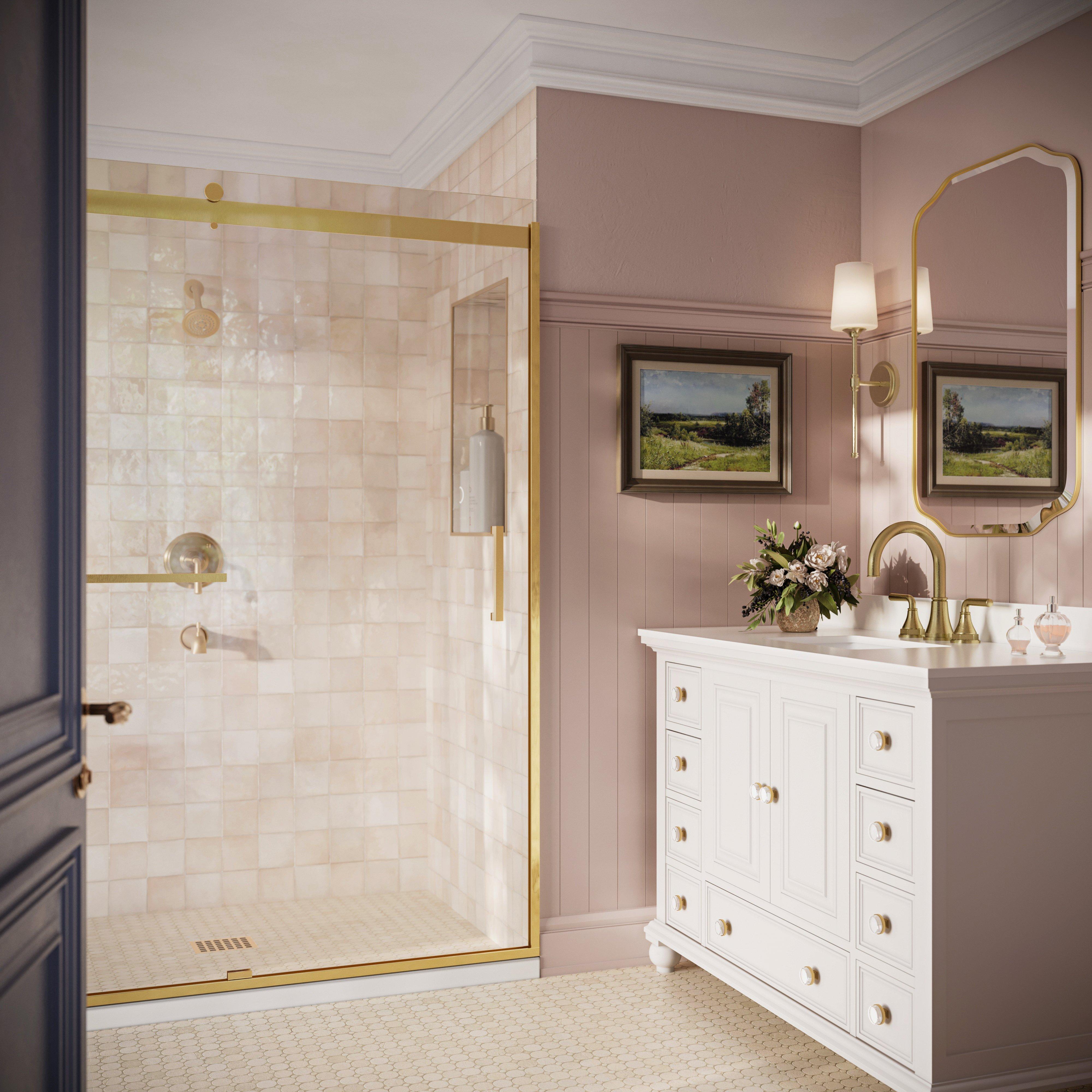 Zellige Bone Circle Matte Porcelain Mosaic