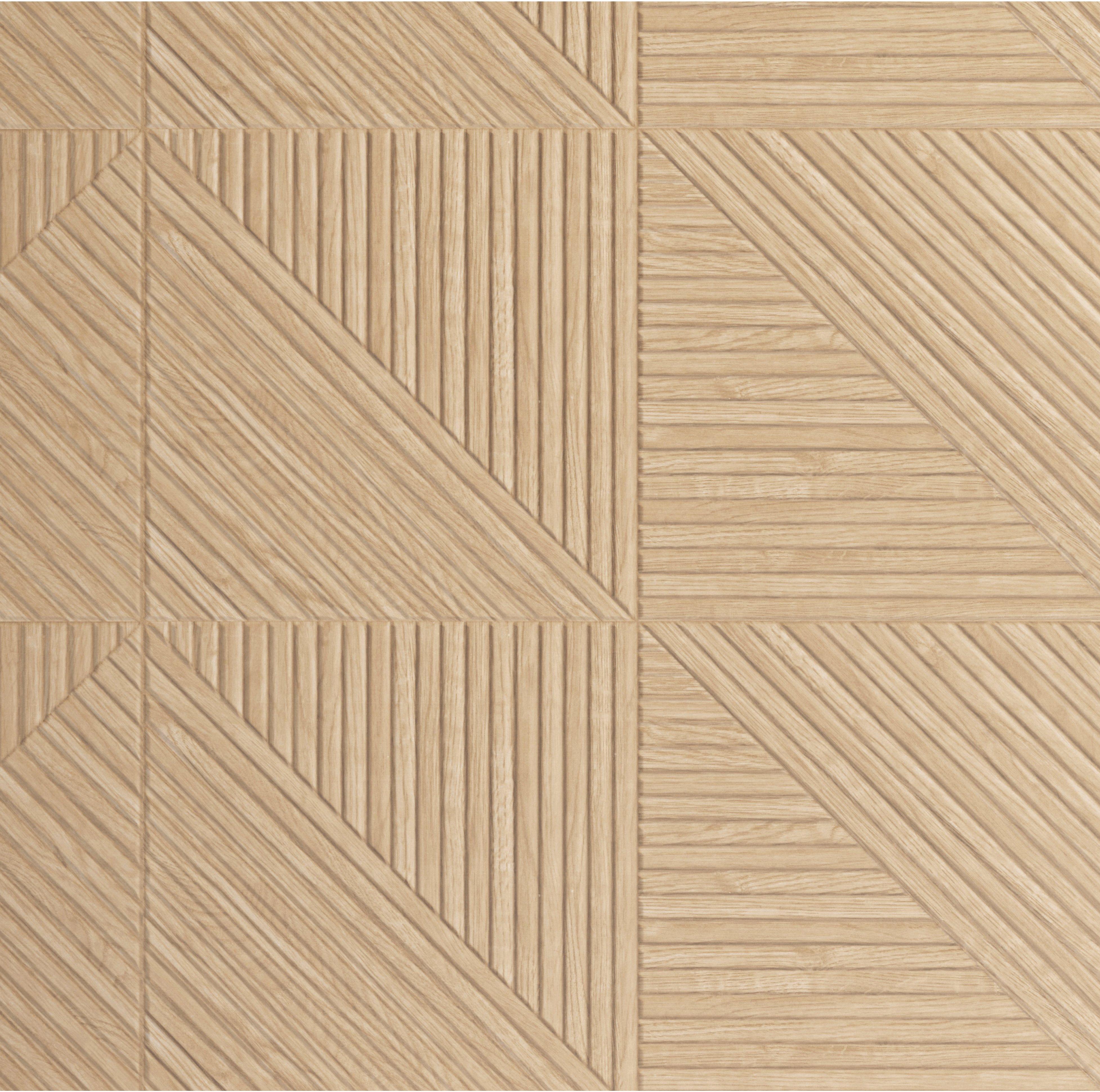 Oak Geo Wood Look Ceramic Tile