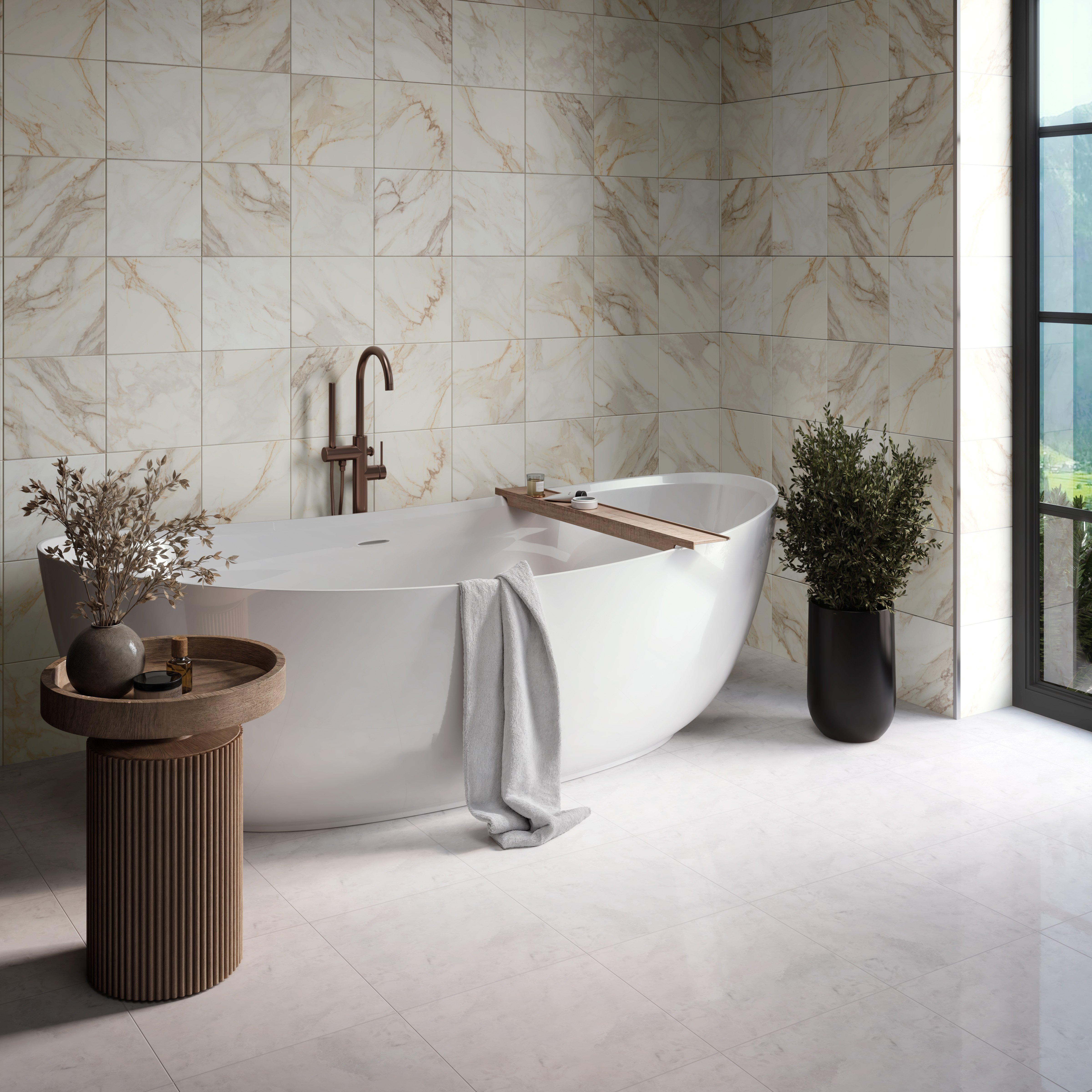 Calacatta Gold Porcelain Tile