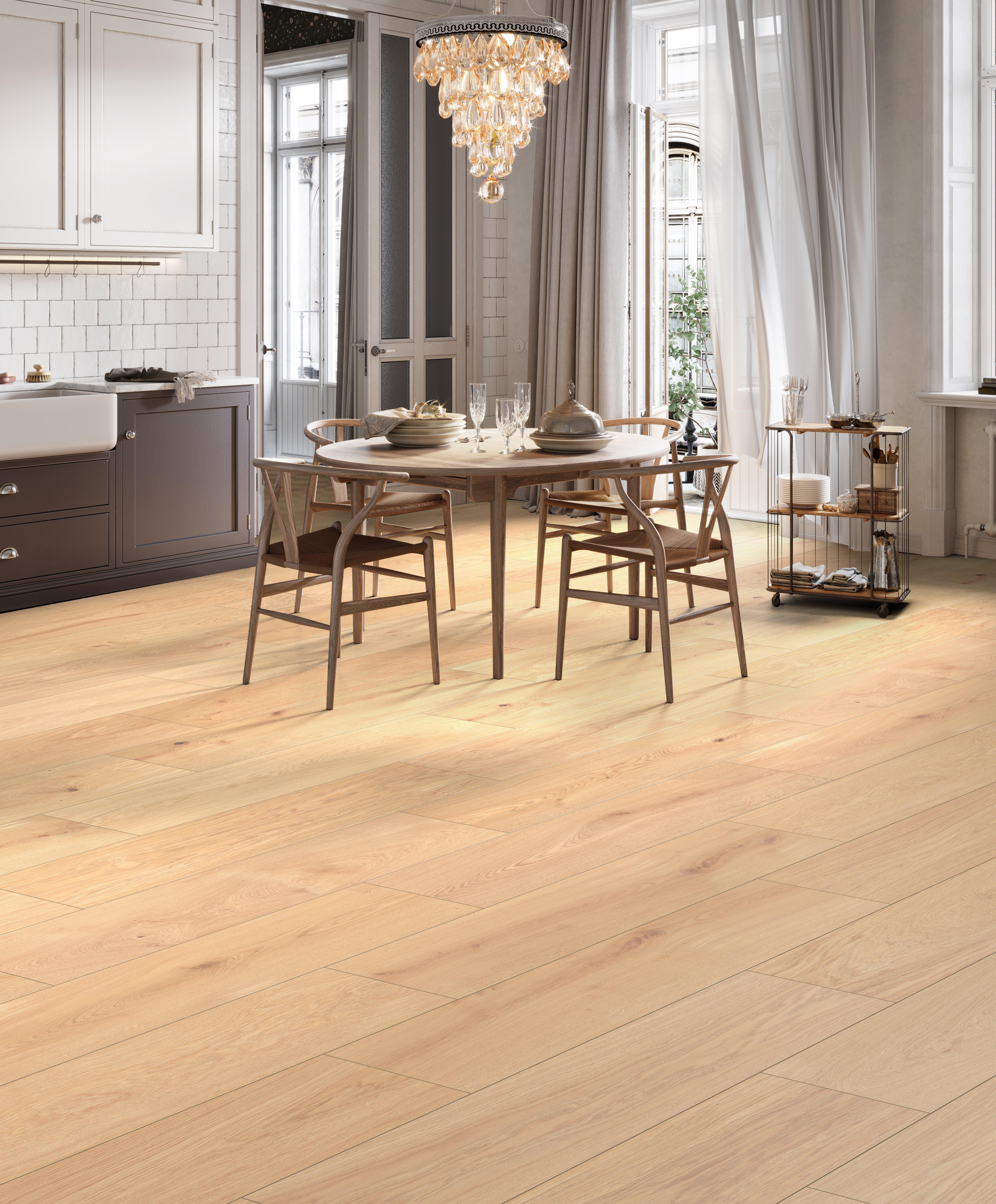 Finwick Waterproof Rigid Core Luxury Vinyl Plank - Cork Pad