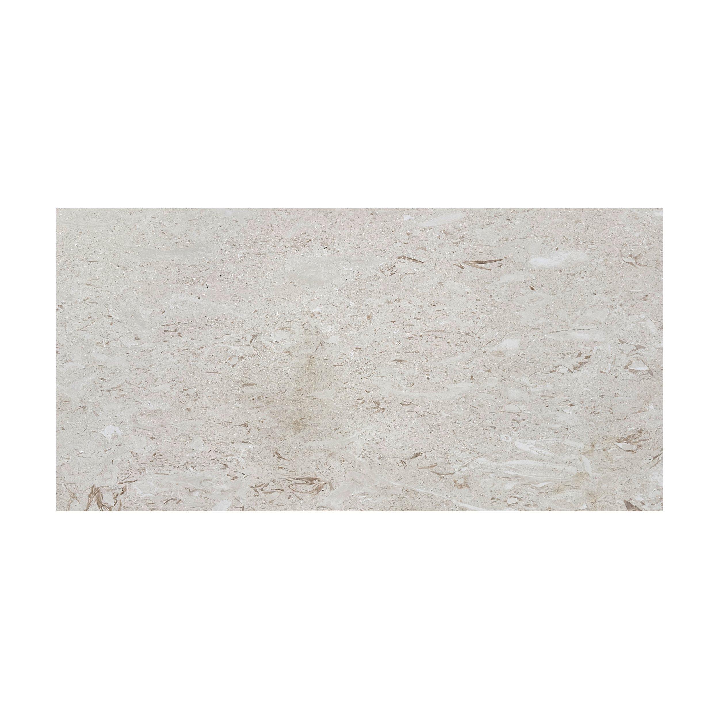 Fossil Beige Brushed Limestone Tile