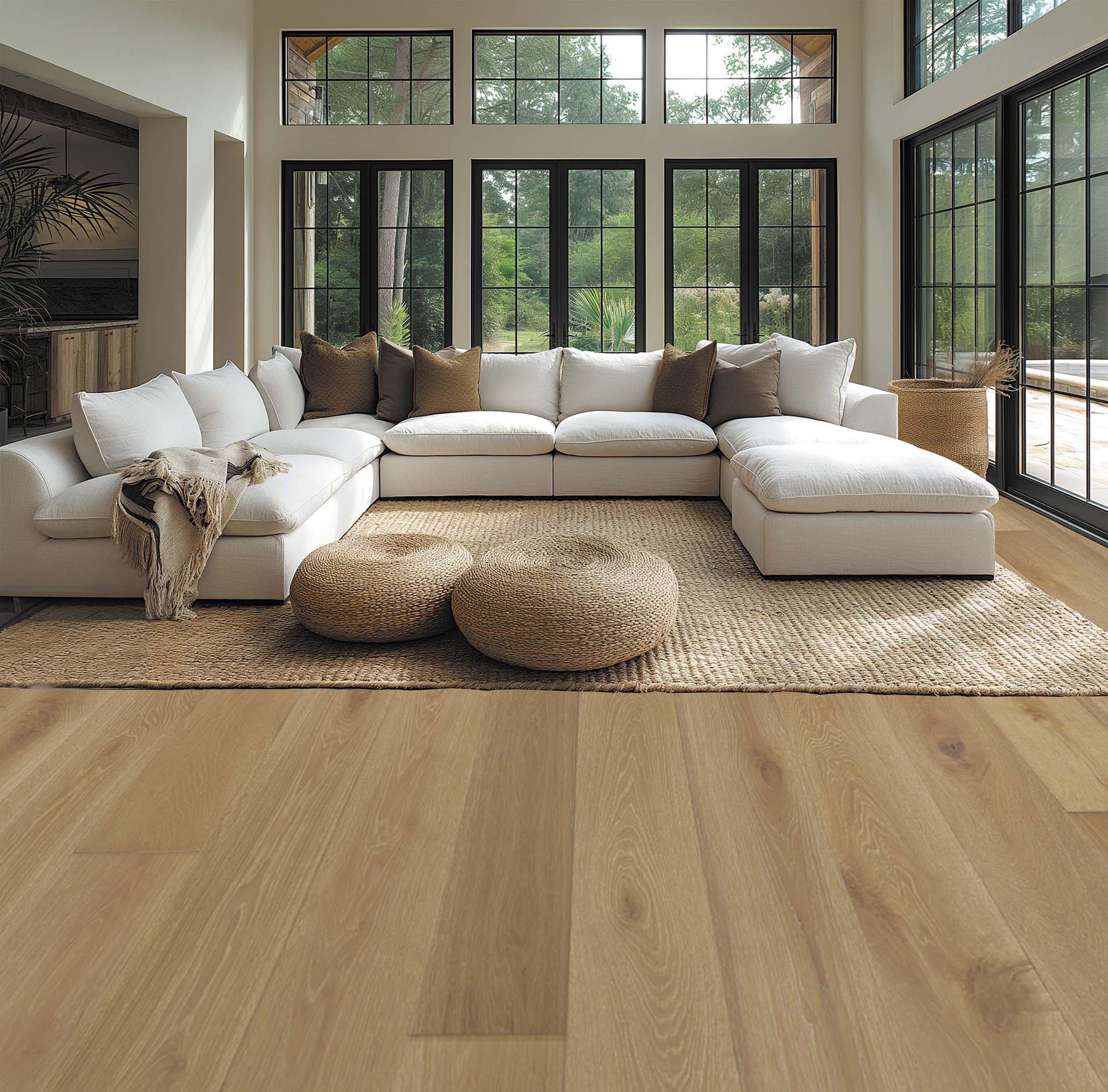 Chalet White Oak Wire Brushed Engineered Hardwood