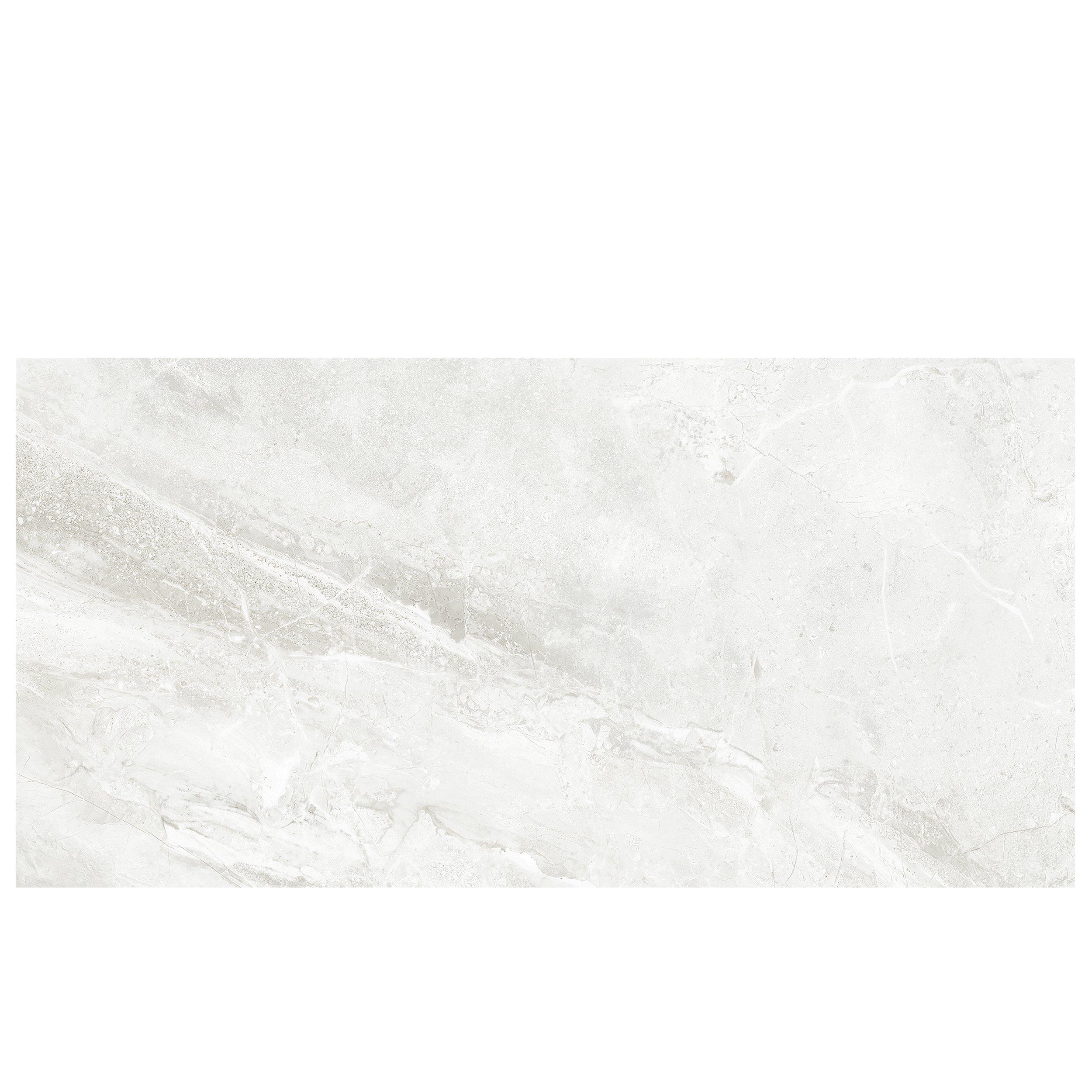 Sistene White Polished Porcelain Tile