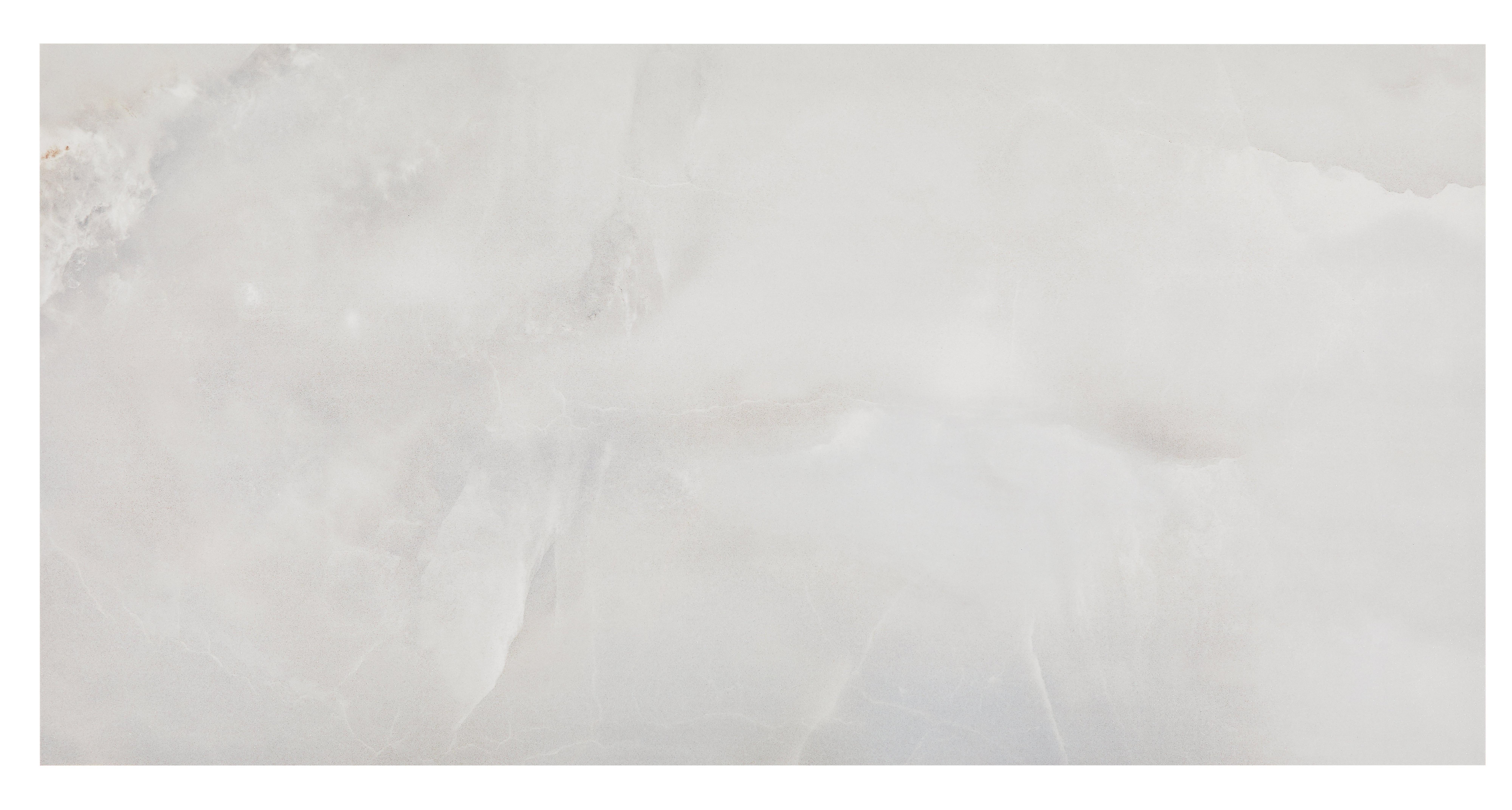 Bianco Onice Ultra Polished Porcelain Tile