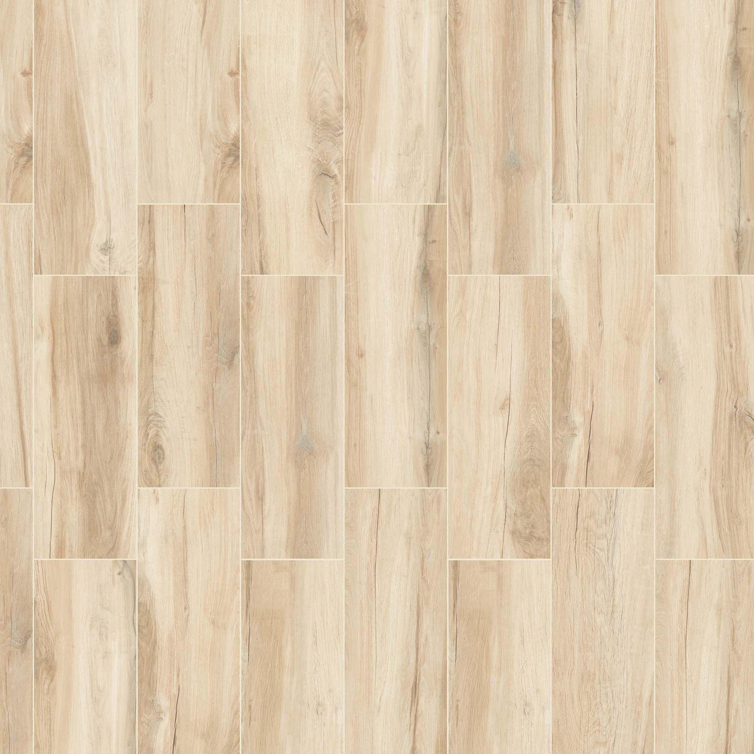 Carpenter Ash Wood Look Matte Ceramic Tile