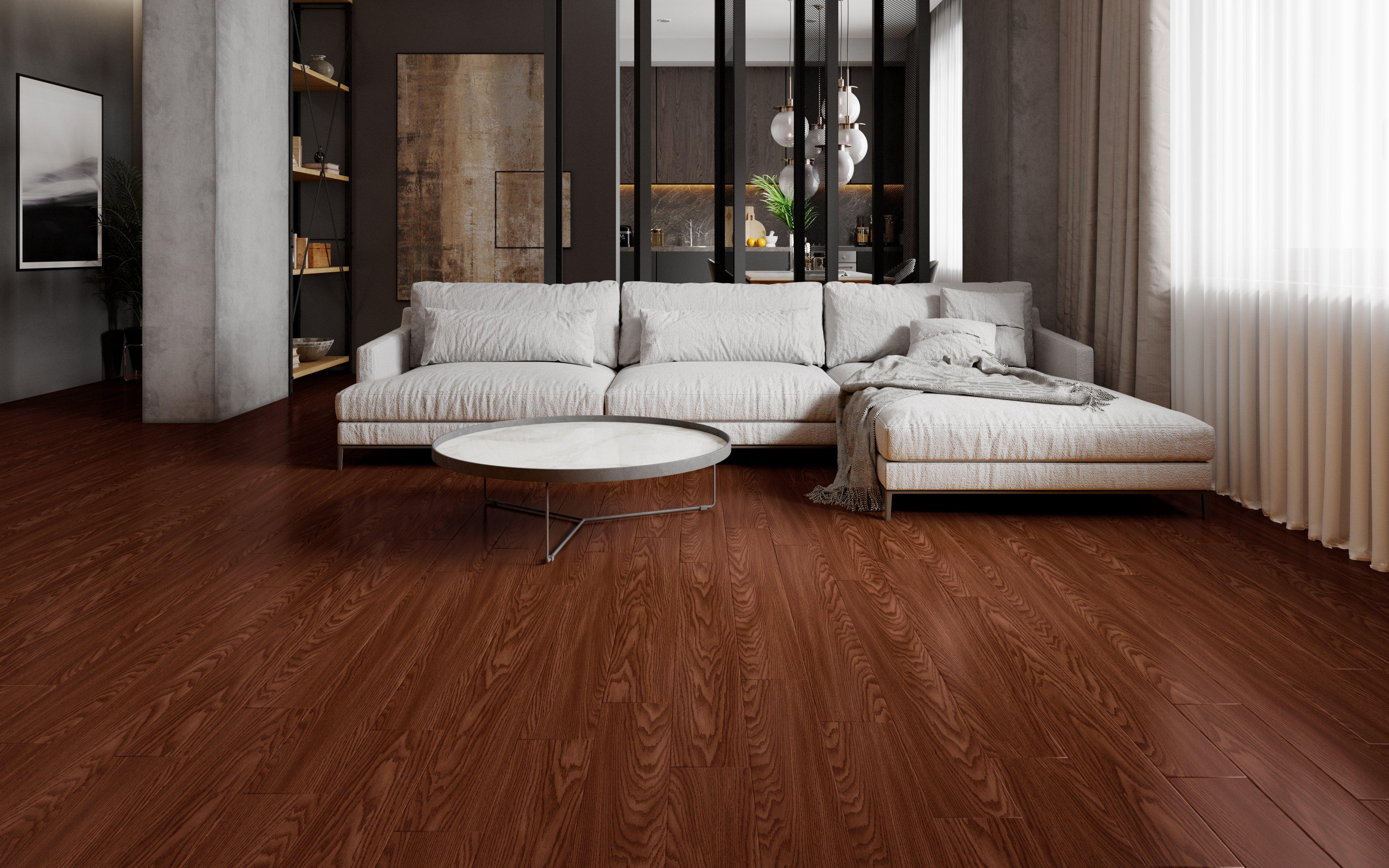 Radiant Cherry Waterproof Laminate