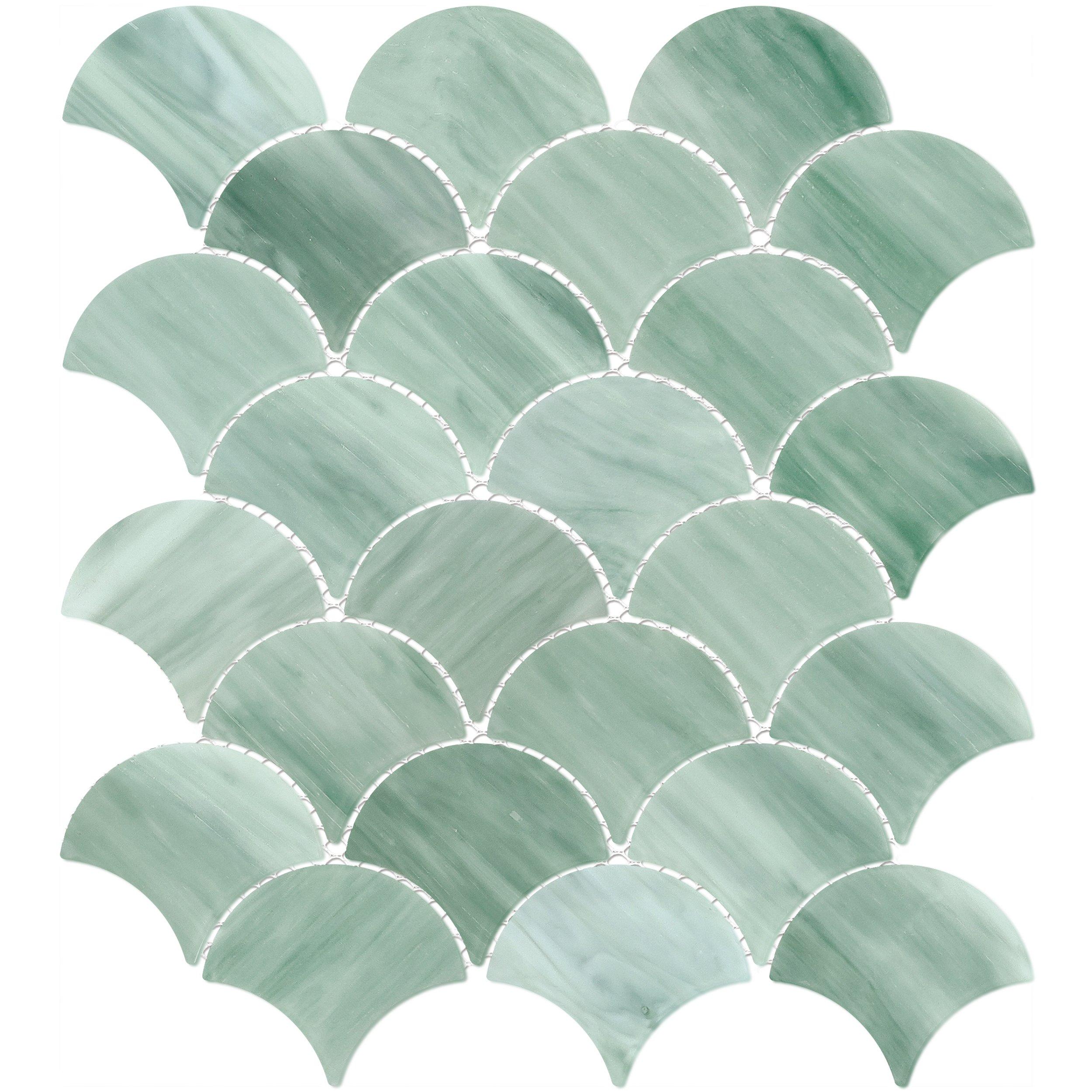 Laguna Art Glass Fan Mosaic