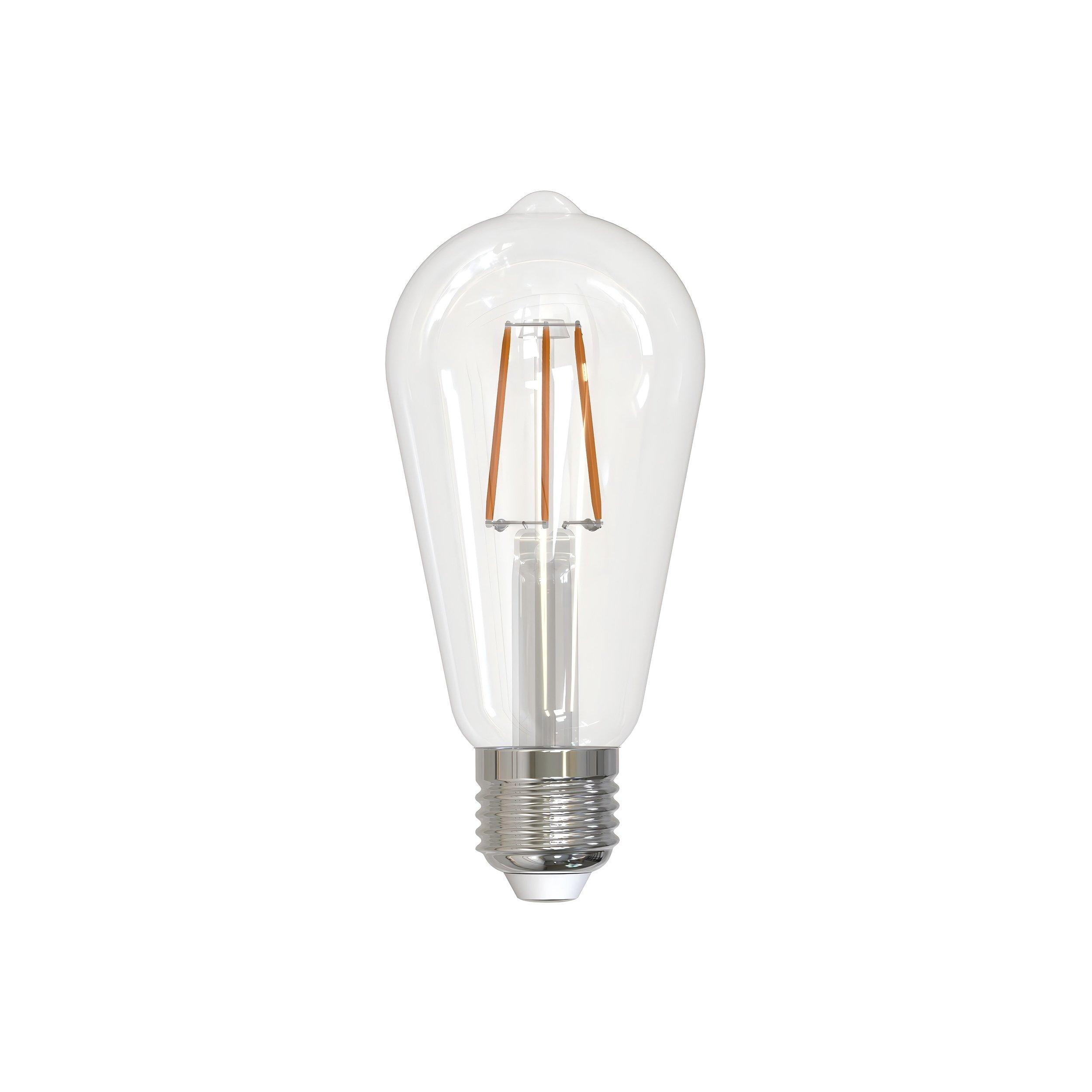 ST19 4000K Filament LED Light Bulb 2pk.