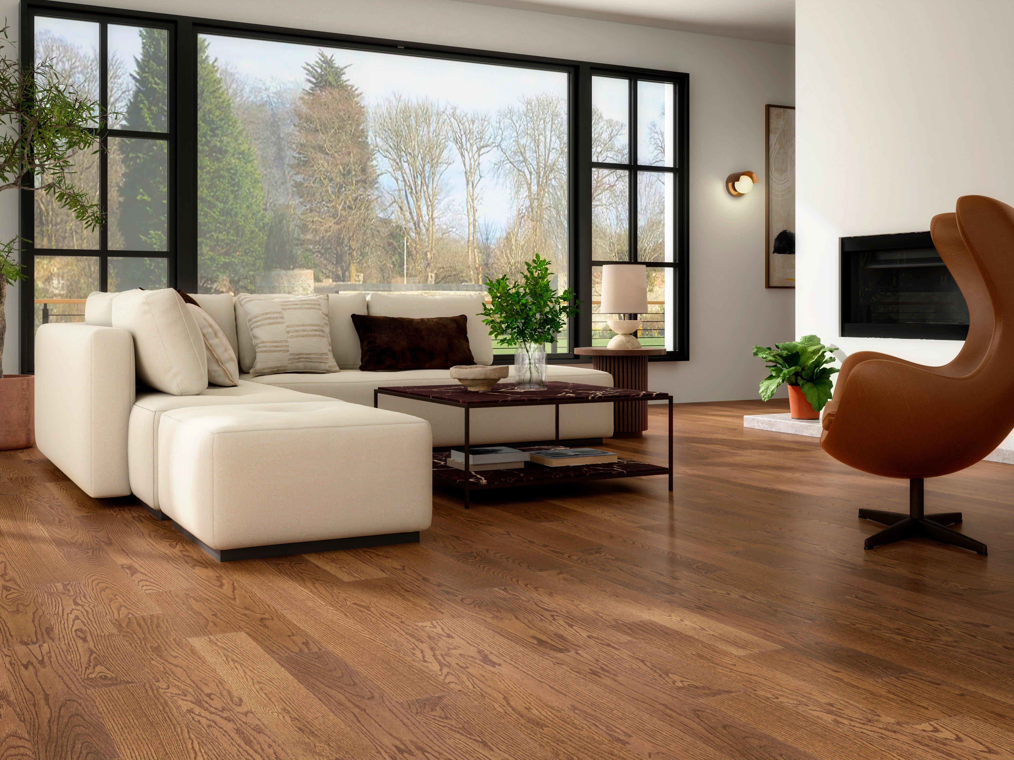 Provence Red Oak Smooth Solid Hardwood