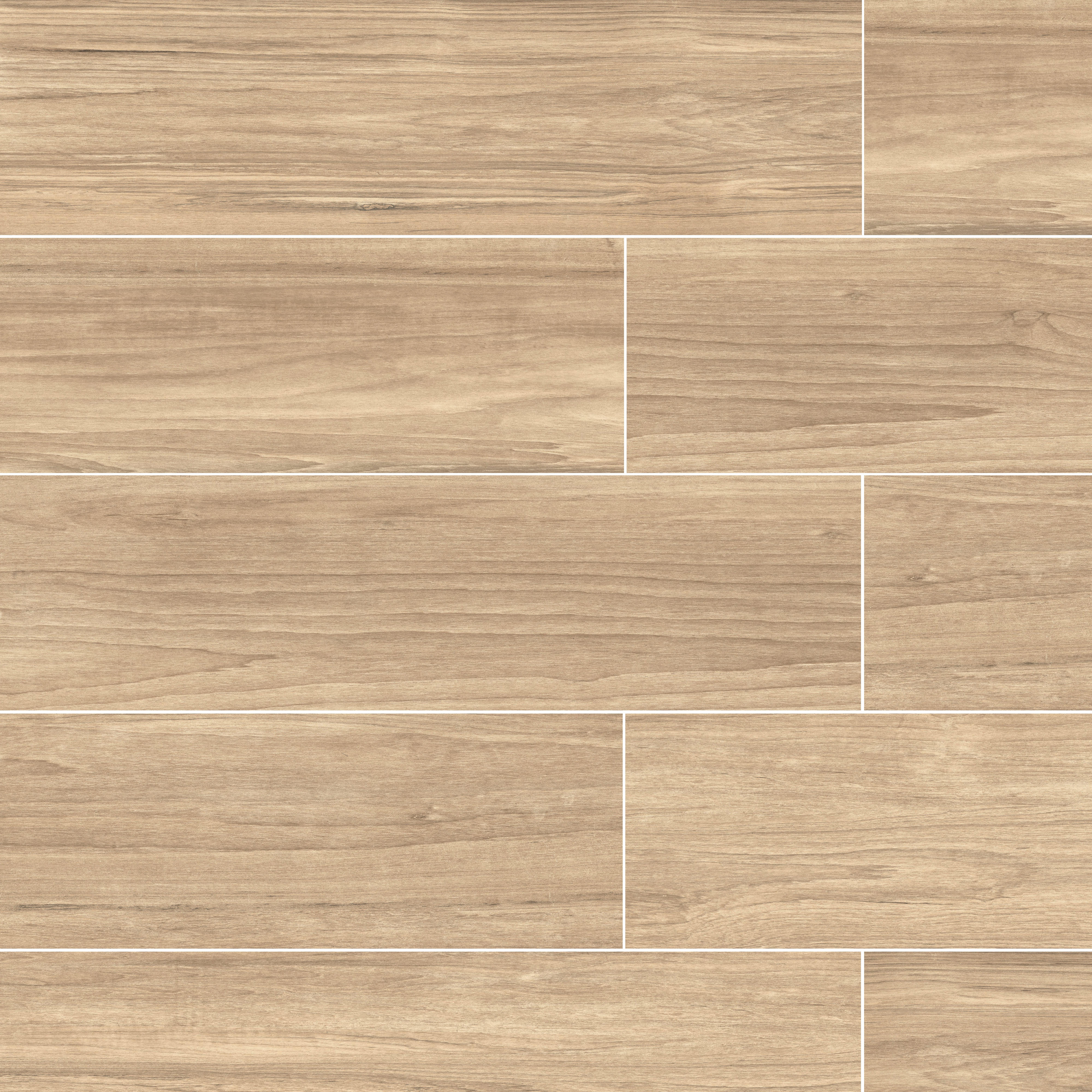 Loudon Fawn Wood Look Matte Porcelain Tile