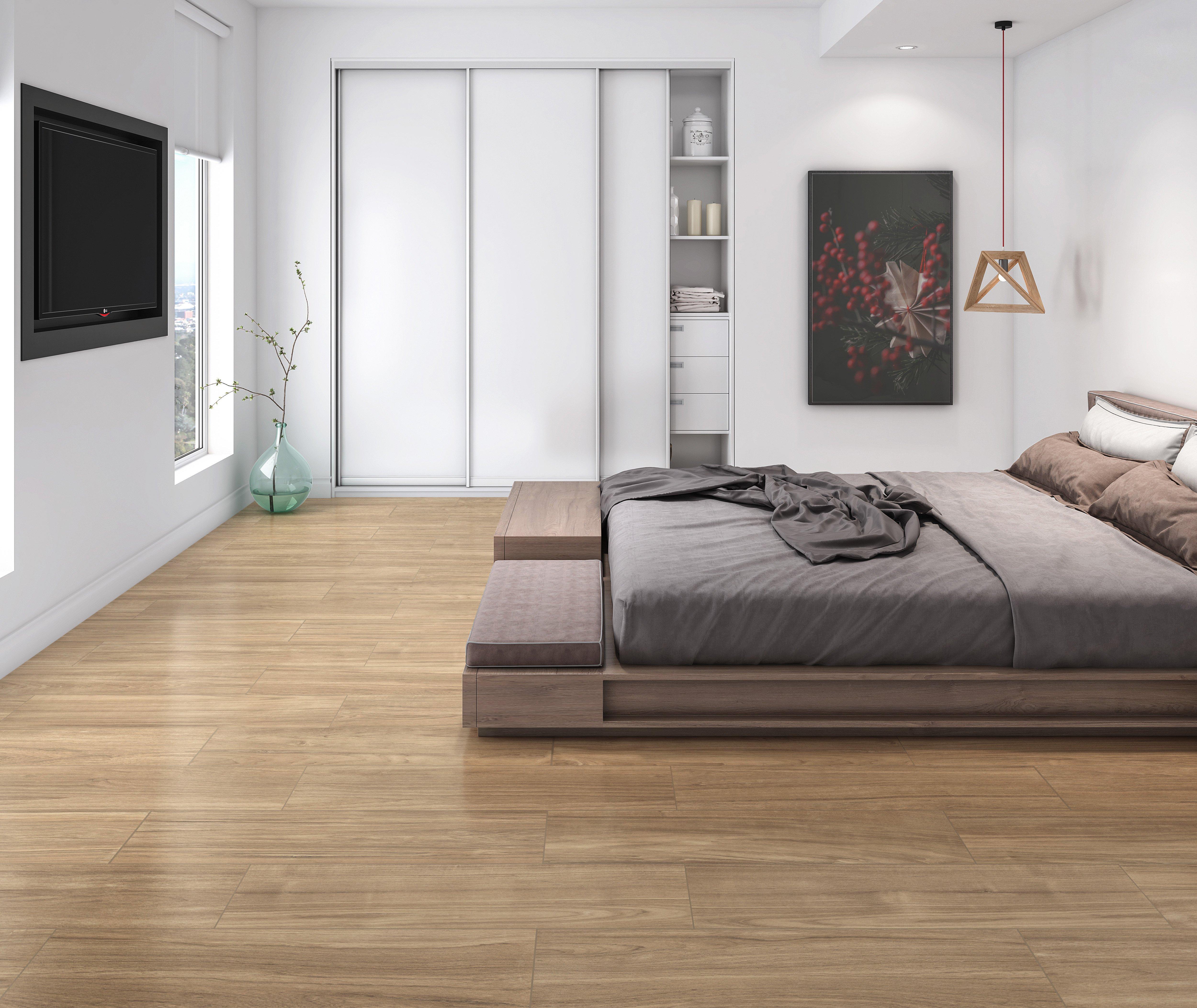 Loudon Fawn Wood Look Matte Porcelain Tile