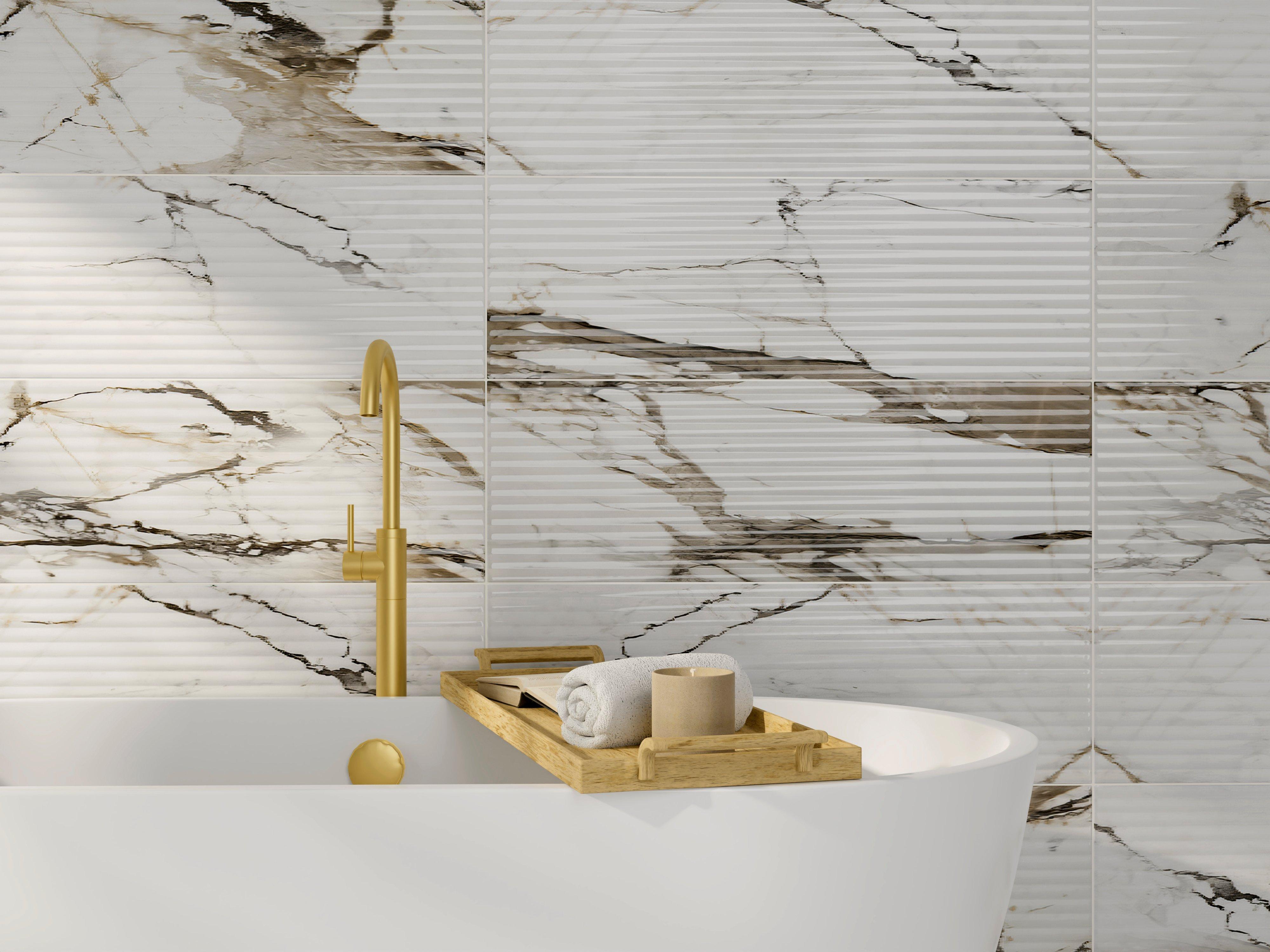 Provinsa Fluted Ceramic Tile