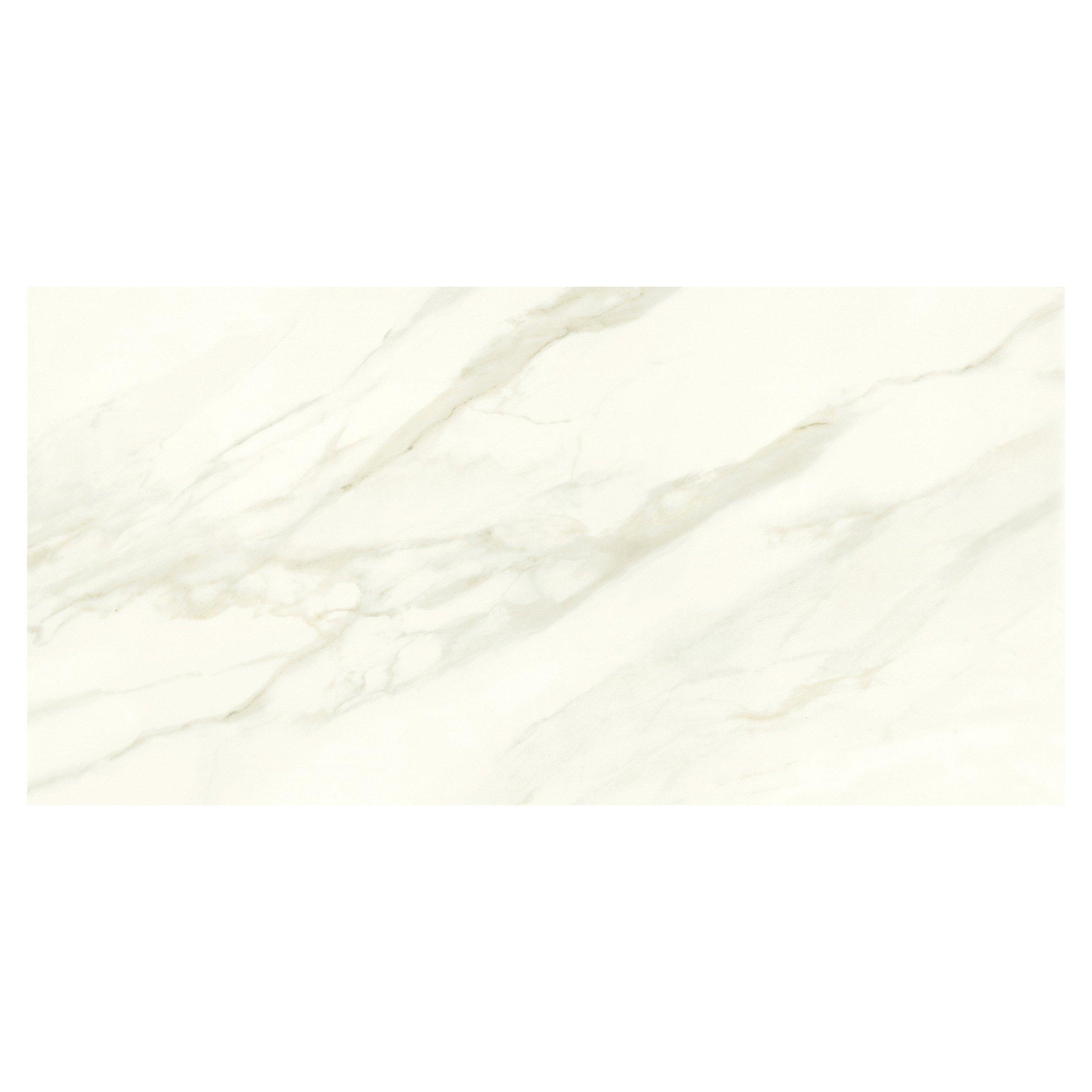 Andover White Polished Porcelain Tile