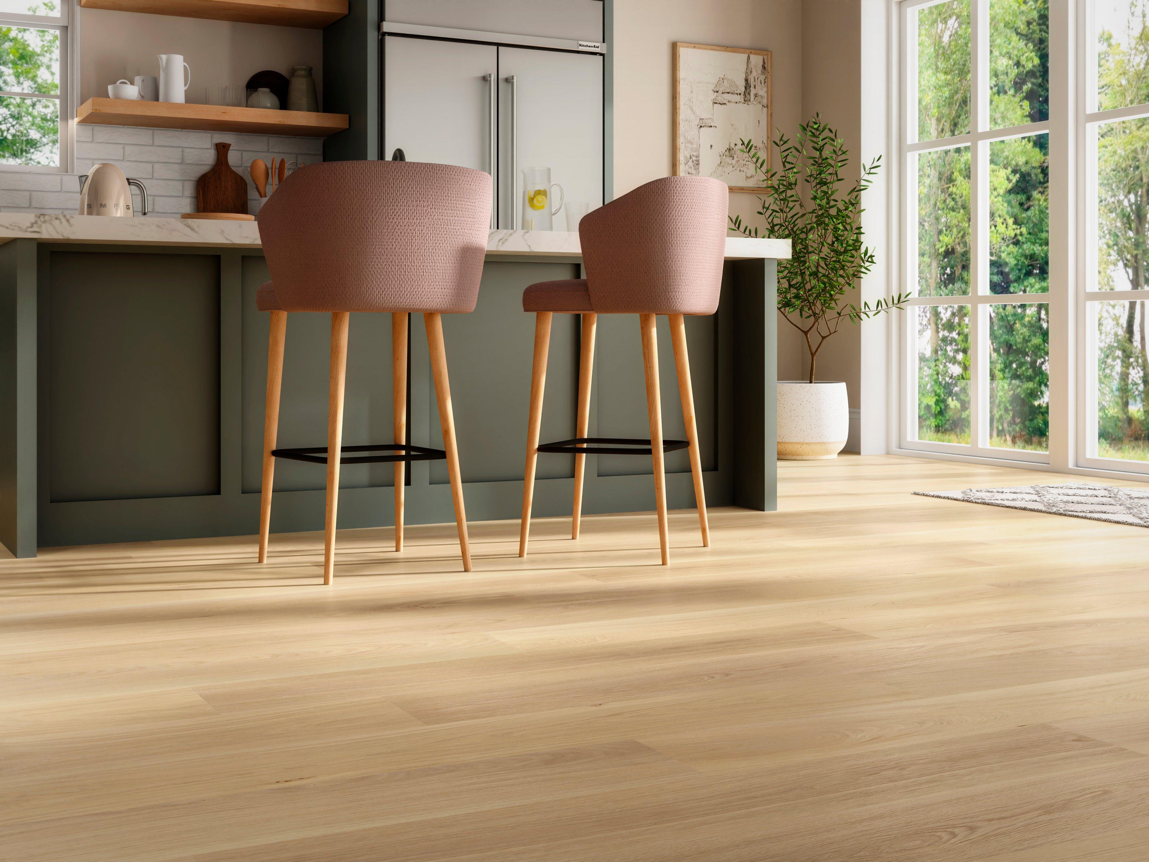 Eiffel White Oak Wire Brushed Engineered Hardwood