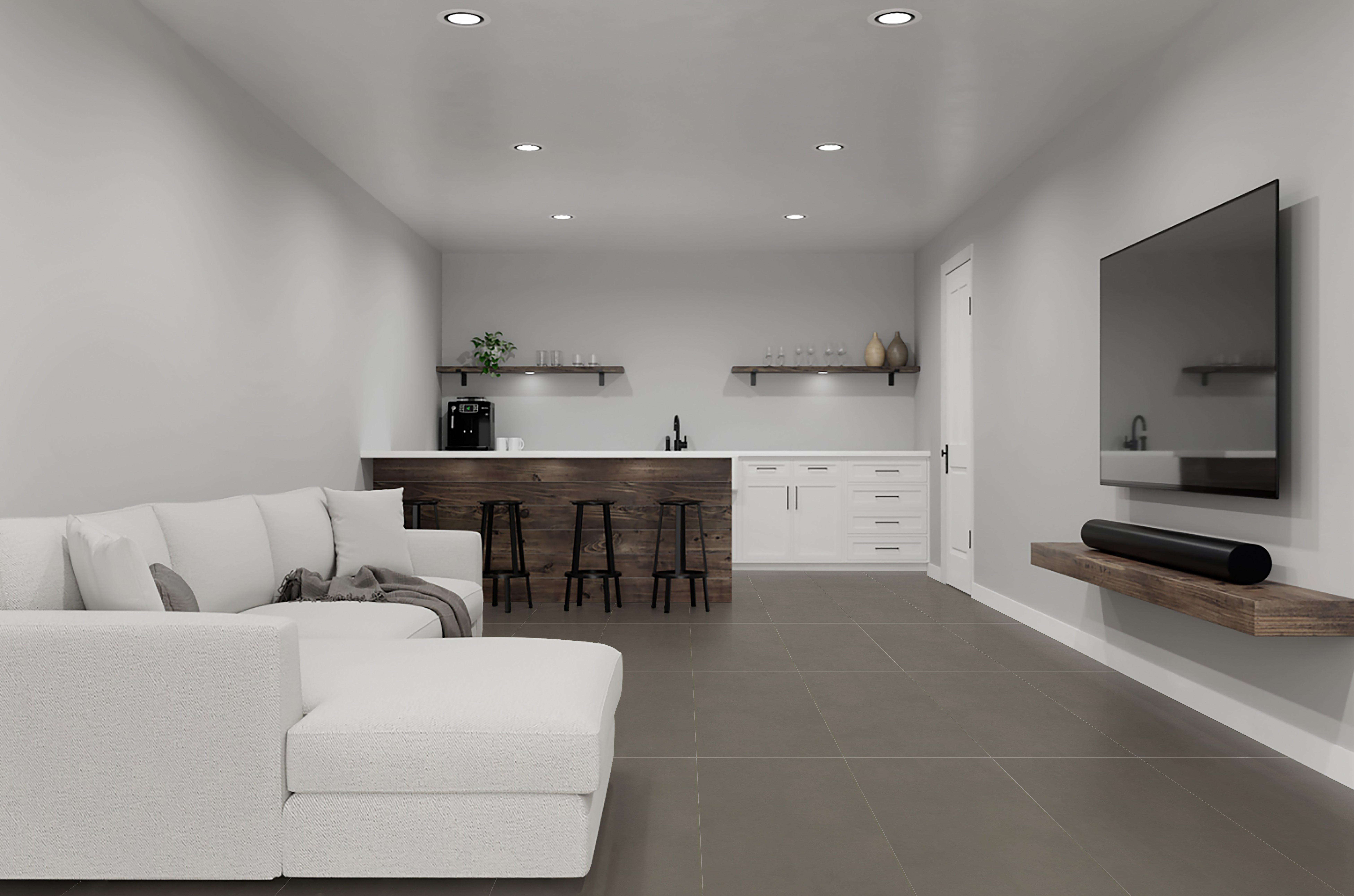 Perimeter Gray Porcelain Tile