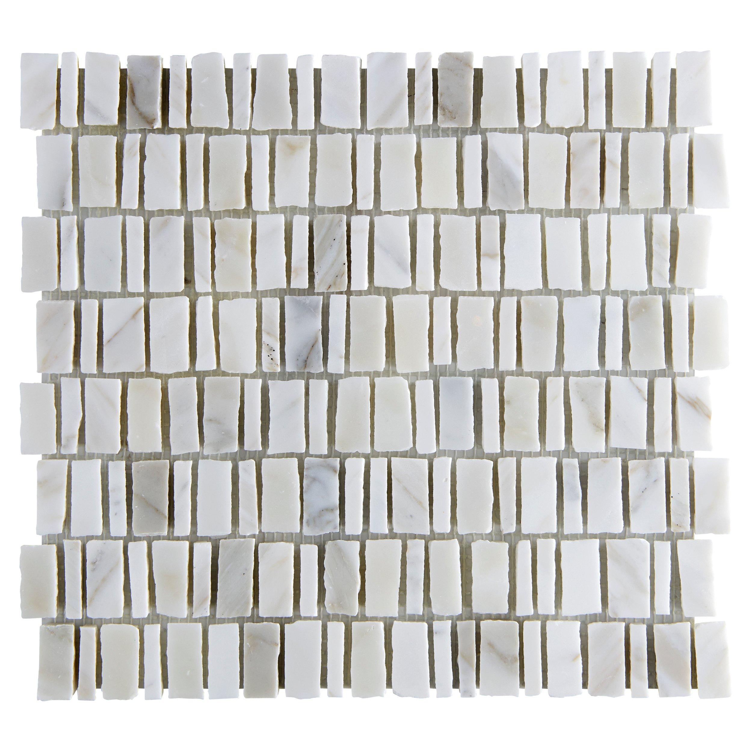 Terra Calacatta Polished Marble Mosaic