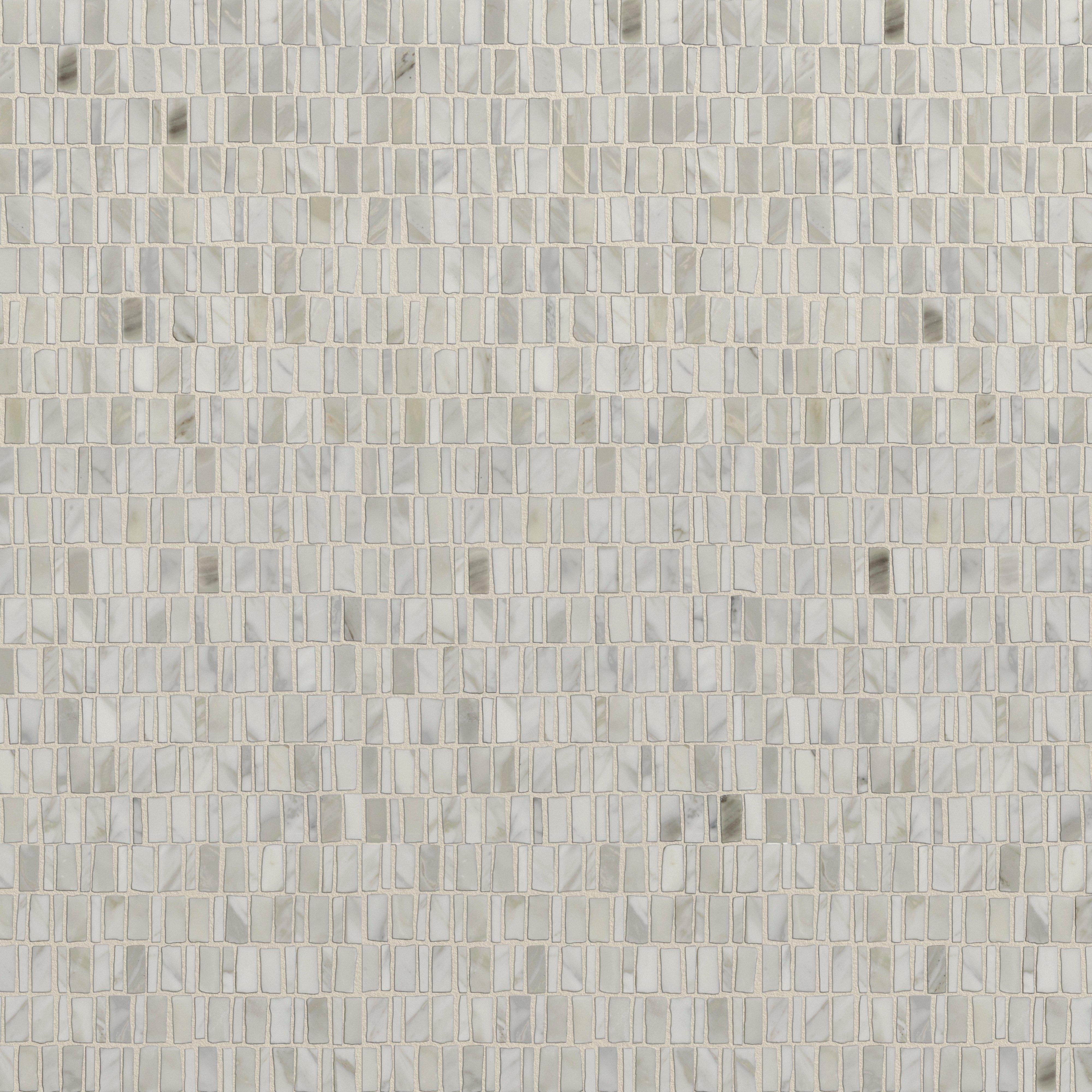 Terra Calacatta Polished Marble Mosaic