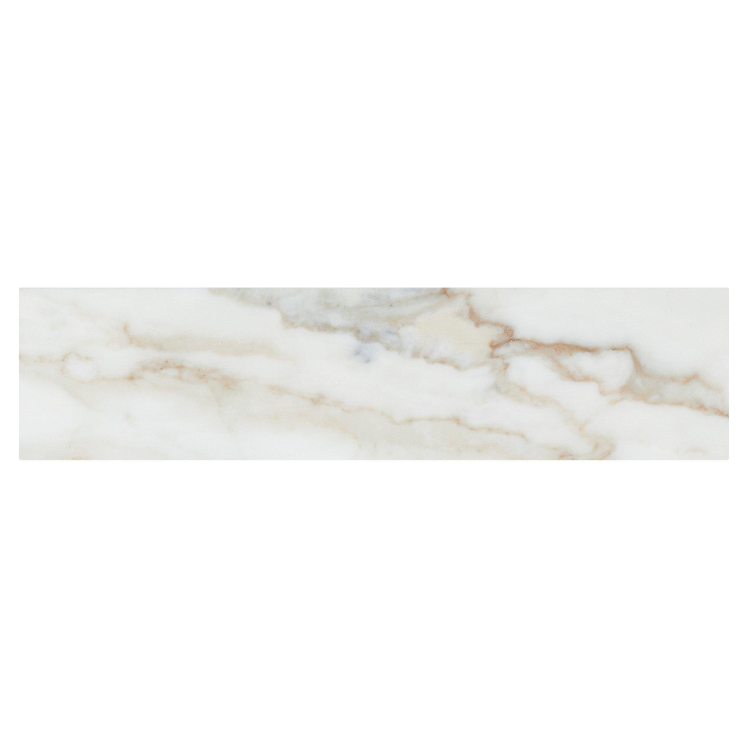 Calacatta Bluette Light Honed Marble Tile
